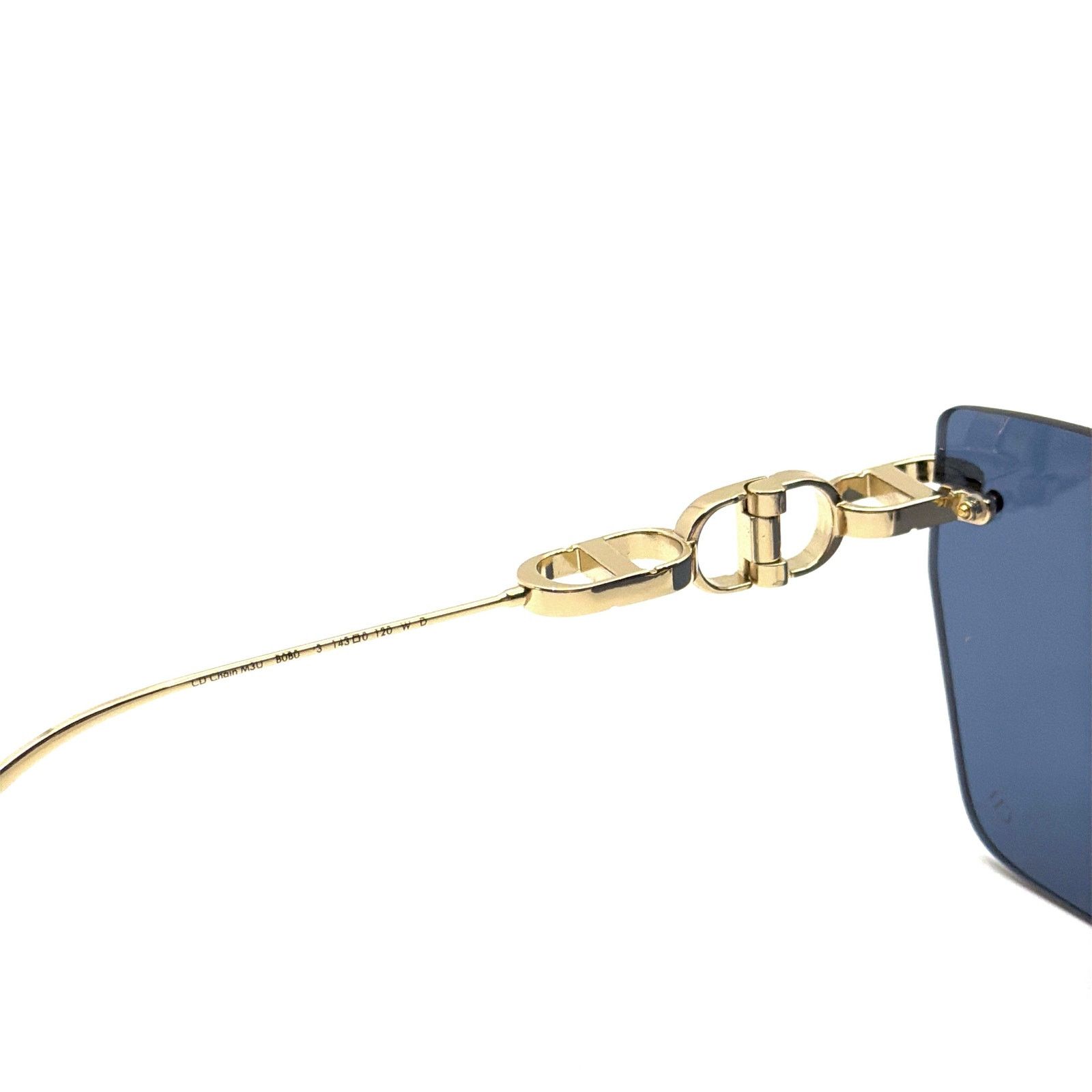 Dior New!! CHRISTIAN DIOR Sunglasses CD Chain M3U B0B0 Authentic Size ONE SIZE - 8 Thumbnail