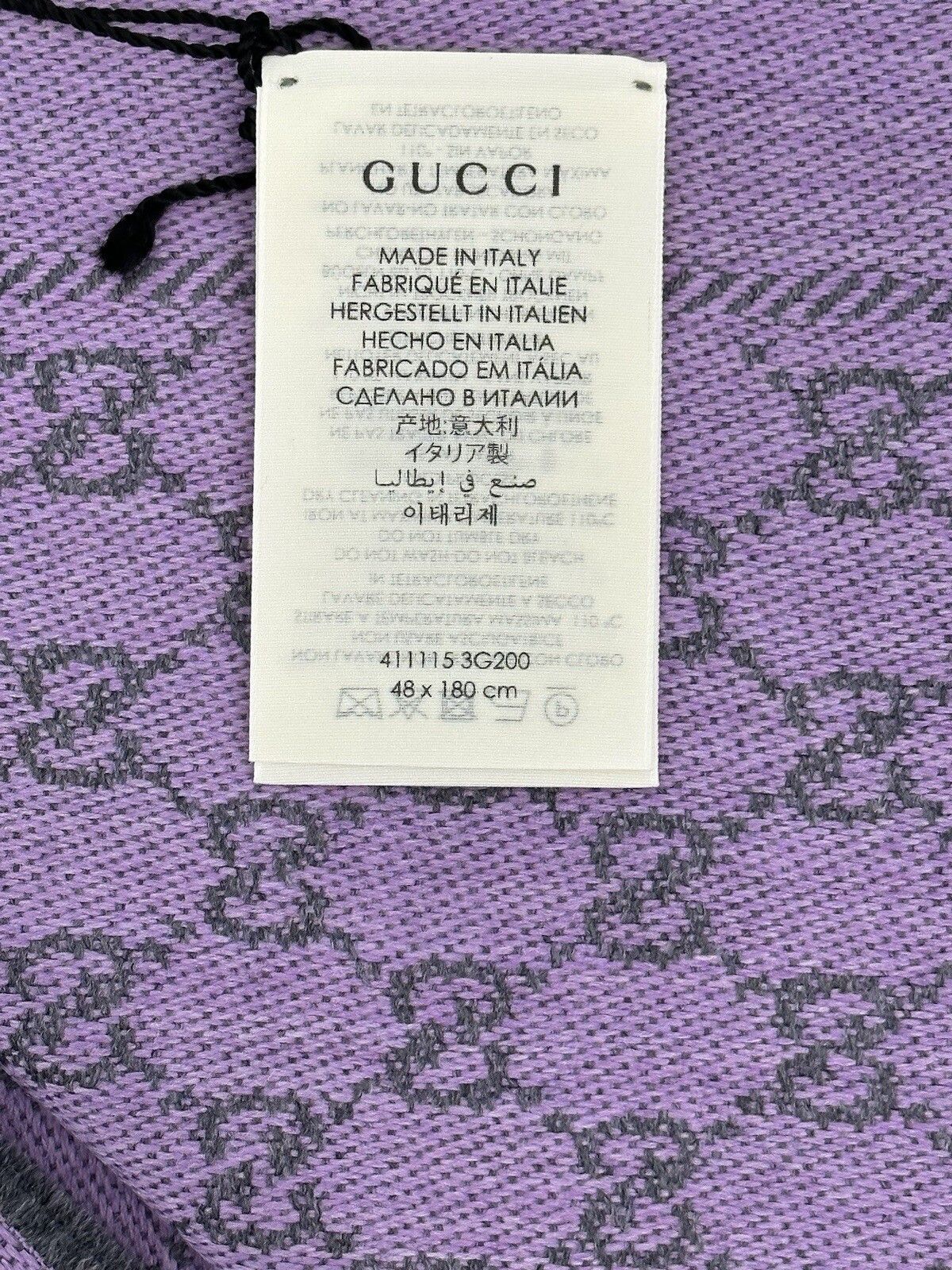 Gucci New Gucci Scarf 48x180cm Size ONE SIZE - 10 Thumbnail