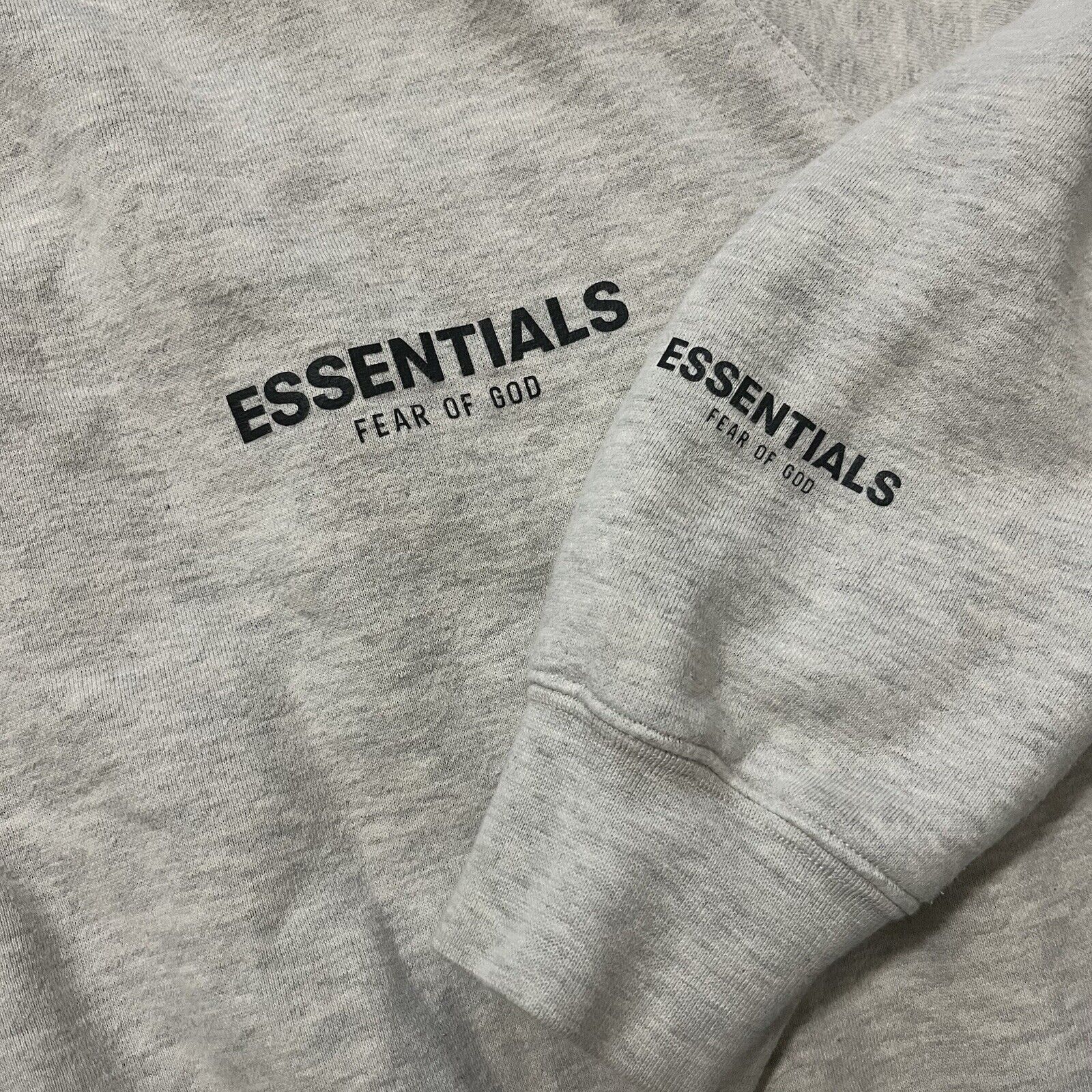 Fear of God Essentials Fleece Crewneck Pullover Sweatshirt Medium Size US M / EU 48-50 / 2 - 2 Thumbnail