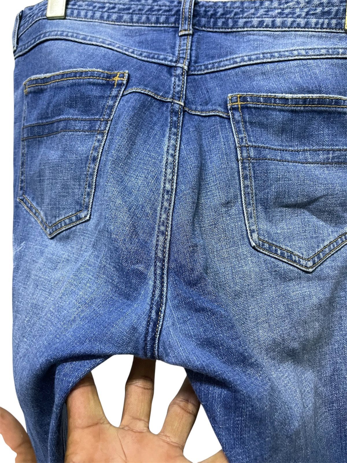 Number (N)ine Number N(ine) Skiny Jeans Distressed Size US 33 - 9 Thumbnail