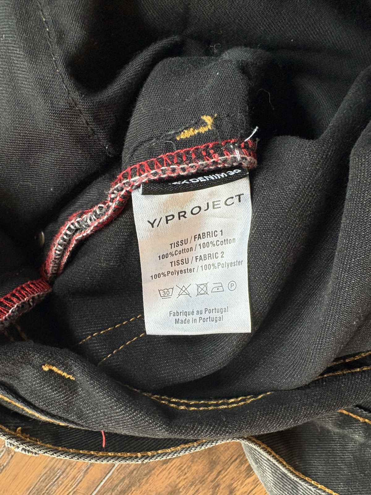 Y/Project SS2023 Y/Project Runway Cowboy Astro Cavalier Jeans Size US 30 / EU 46 - 4 Thumbnail