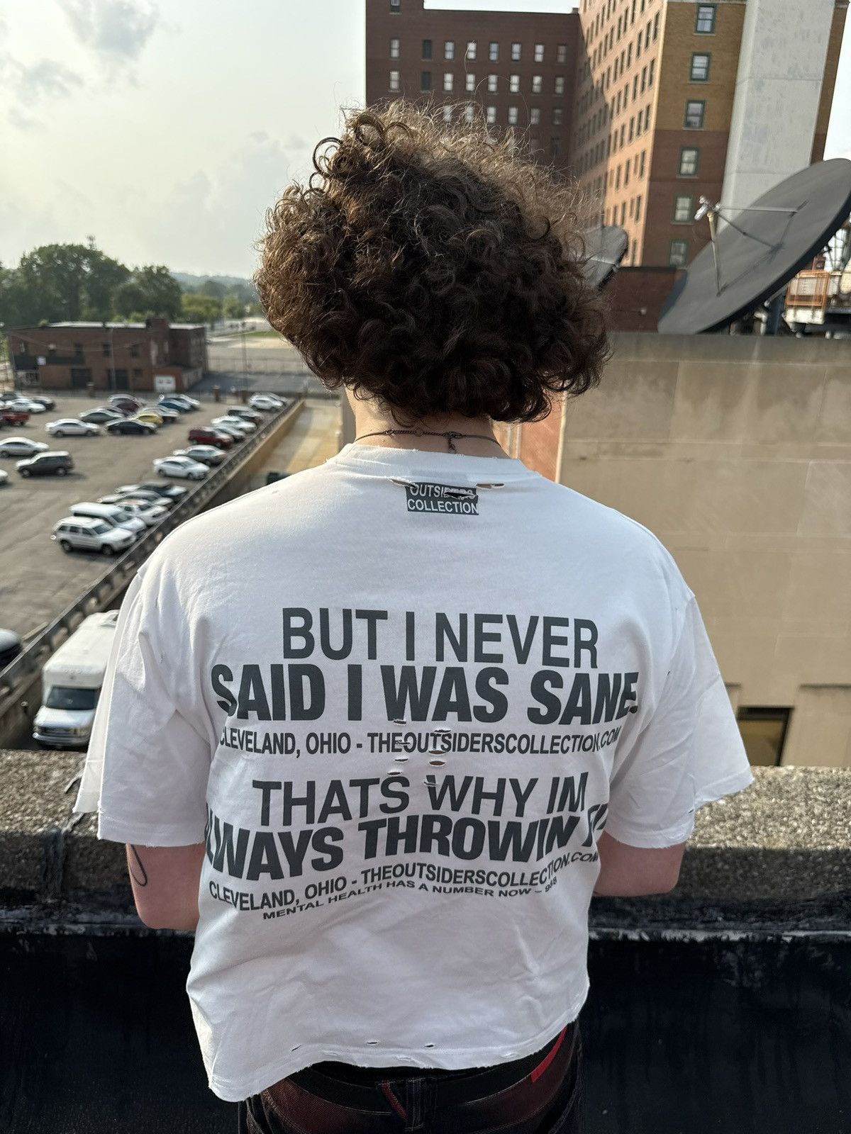 Other 988 Mental Awareness Outsiders Tee Size US M / EU 48-50 / 2 - 3 Thumbnail