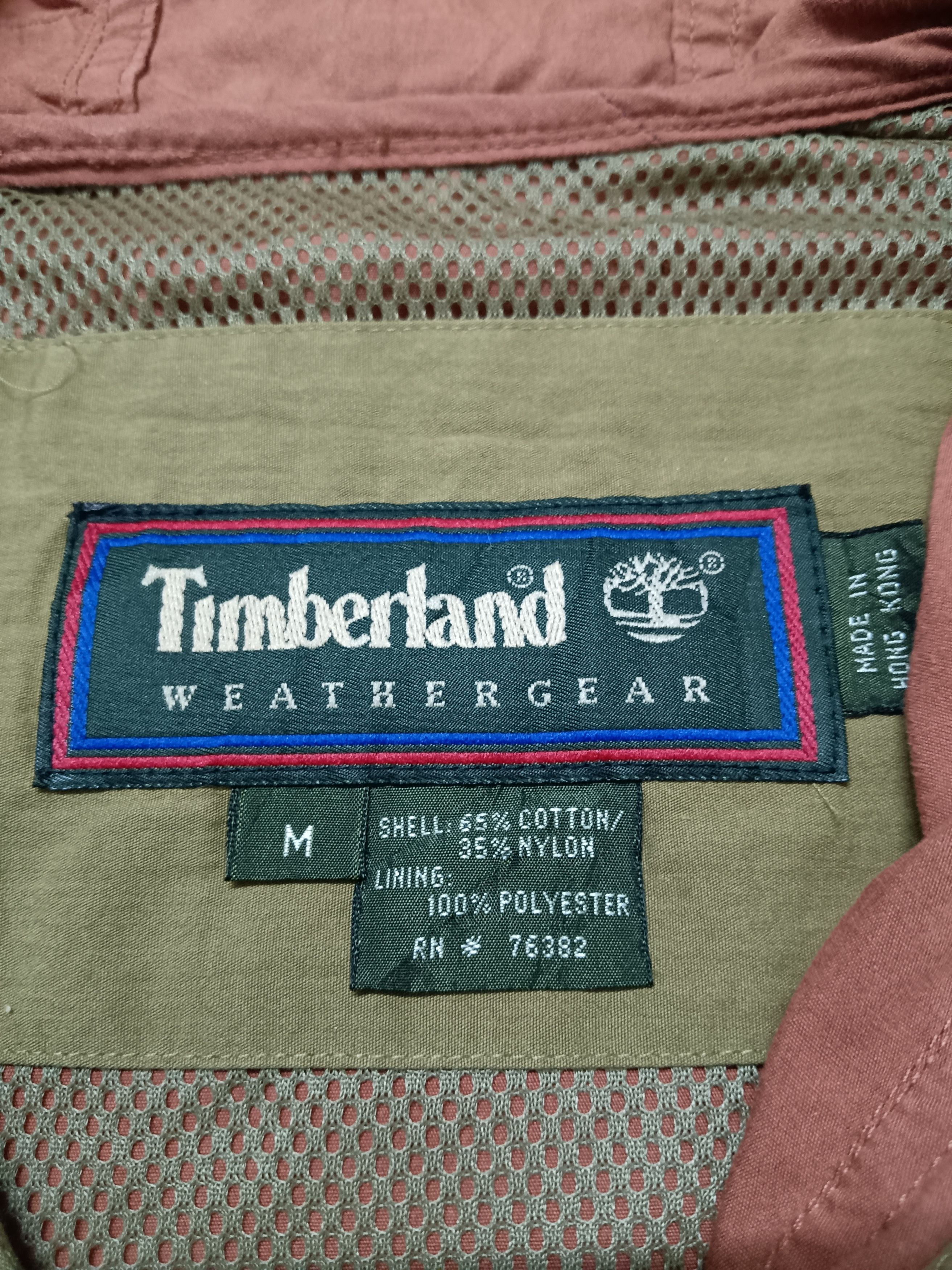 Timberland Vintage Timberland Anorak Half Zipper Hoodie Jacket Size US M / EU 48-50 / 2 - 9 Thumbnail