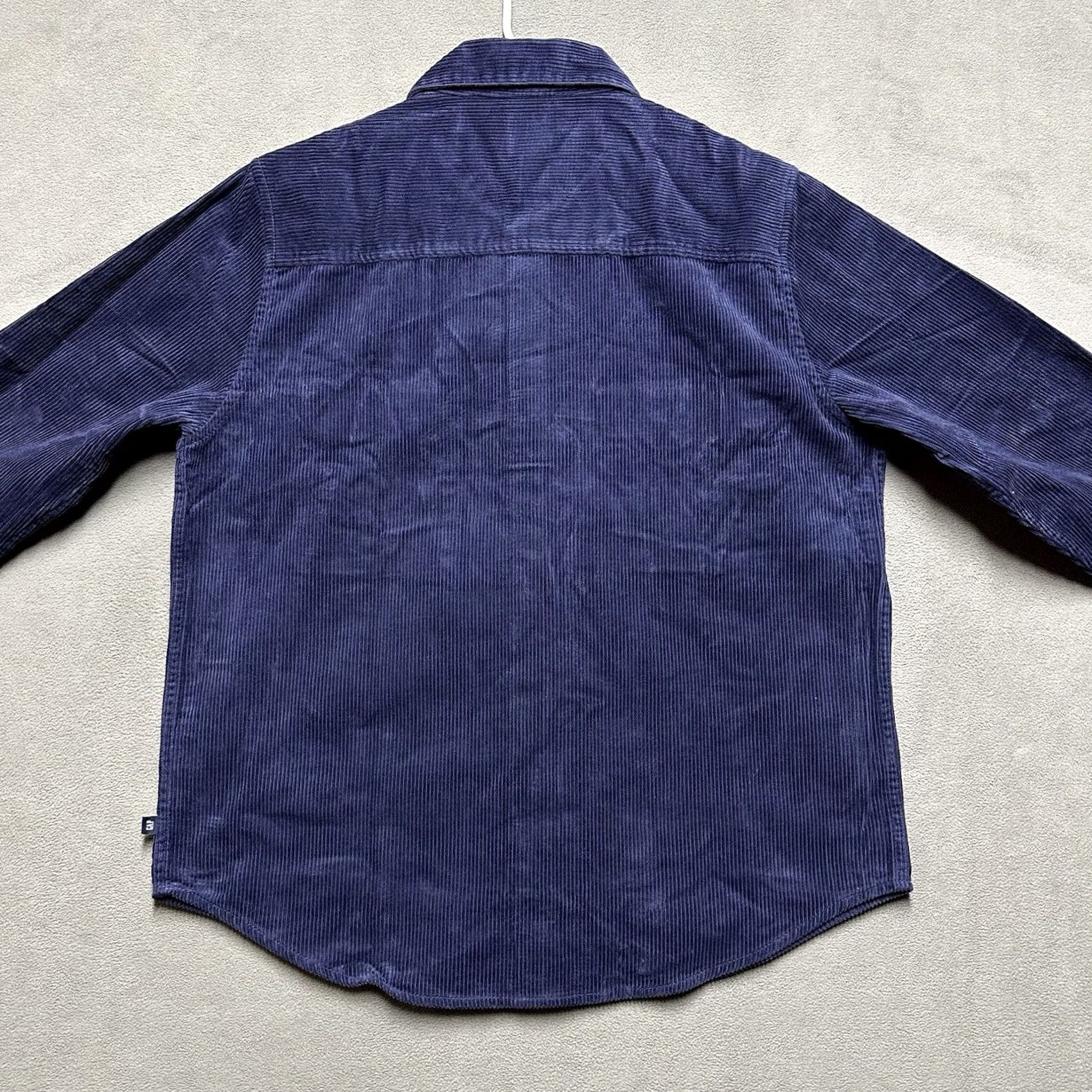 Gap NWT GAP Shirt Mens Medium Eclipse Blue Corduroy Long Sleeve Button Up MSRP 0 Size US M / EU 48-50 / 2 - 2 Thumbnail