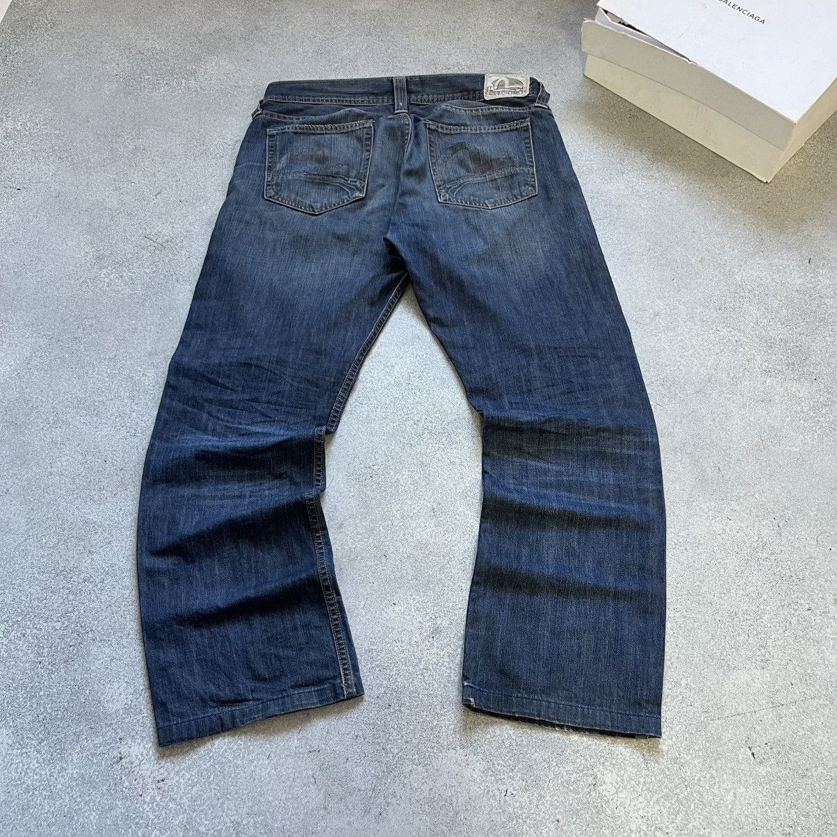 Evisu × Puma Vintage y2k Baggy Evisu x Puma Jeans Size US 36 / EU 52 - 4 Thumbnail