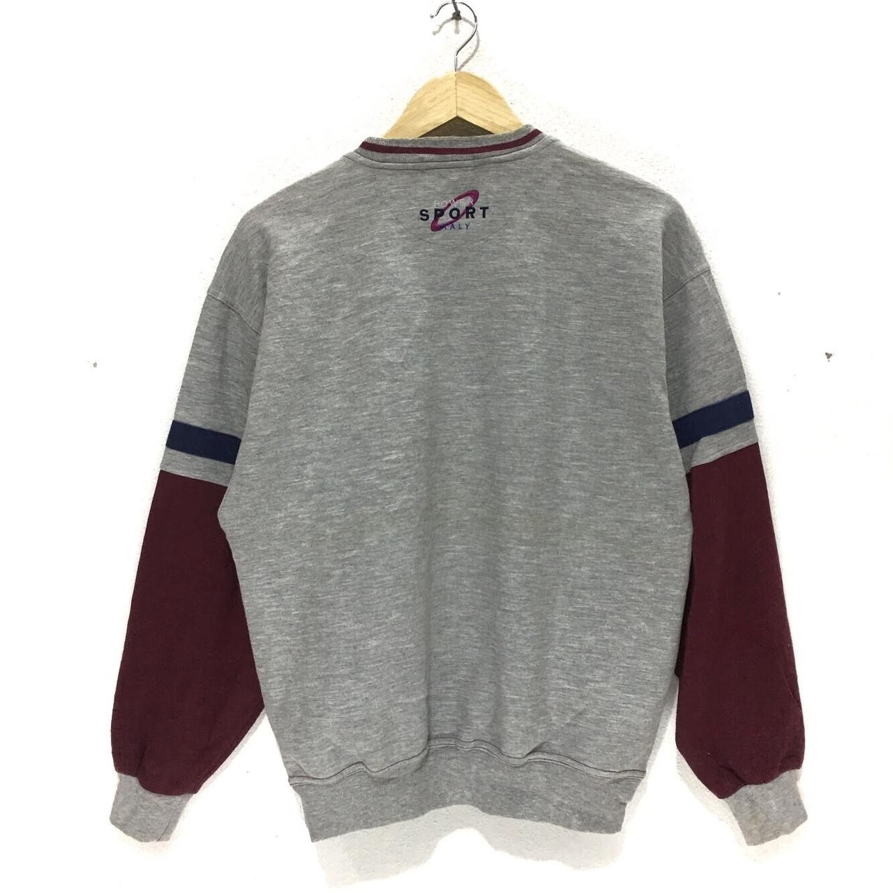 Vintage Vintage PAOLO ROBERTA ITALY Rayon Striped Crewneck Size L / US 10 / IT 46 - 3 Thumbnail