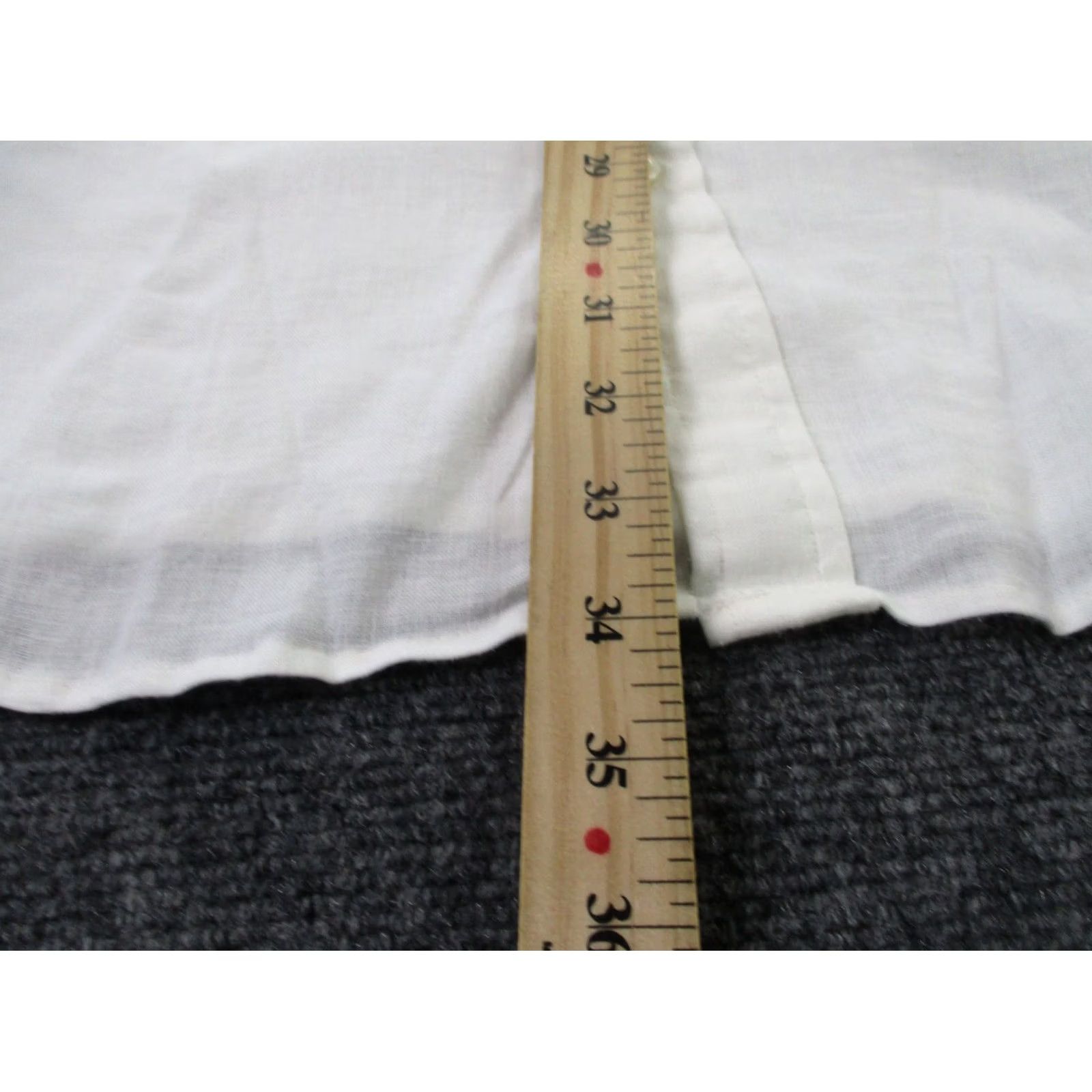 Orvis Orvis Shirt Men 2XL White Linen Button-Up Casual Size US XXL / EU 58 / 5 - 4 Thumbnail