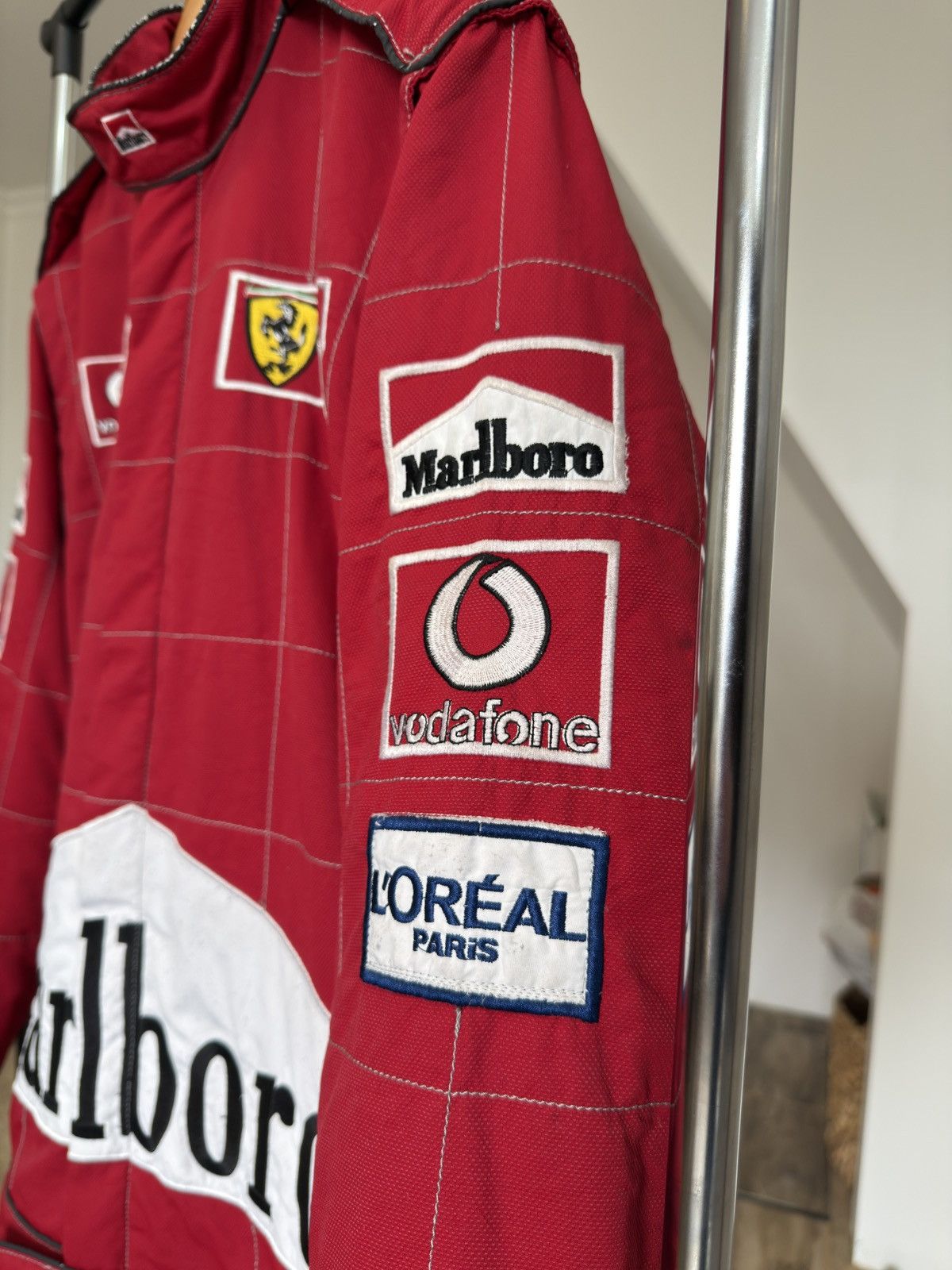 Ferrari Marlboro Ferrari Vintage Michael Schumaher Racing Jacket F1 Size US L / EU 52-54 / 3 - 11 Thumbnail