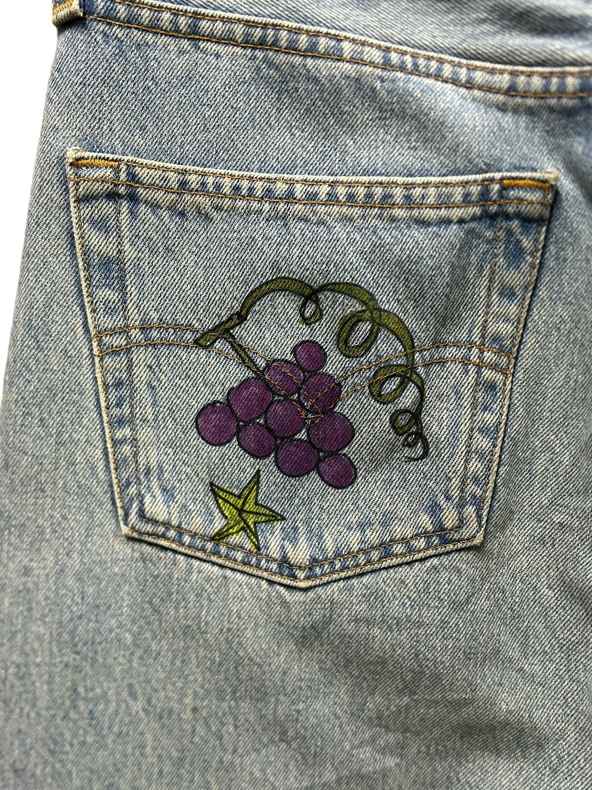 Levi's × Levi's Vintage Clothing Vintage Levi’s 501 Custom Aditi Art Overprint Jeans Size 30" / US 8 / IT 44 - 15 Thumbnail