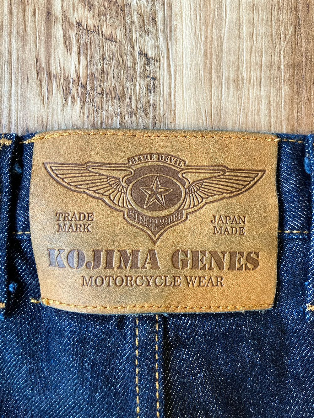 KOJIMA GENES Kojima Genes RNB-1127 W33 x L34 13oz Denim Cargo Pants Size US 33 - 2 Thumbnail
