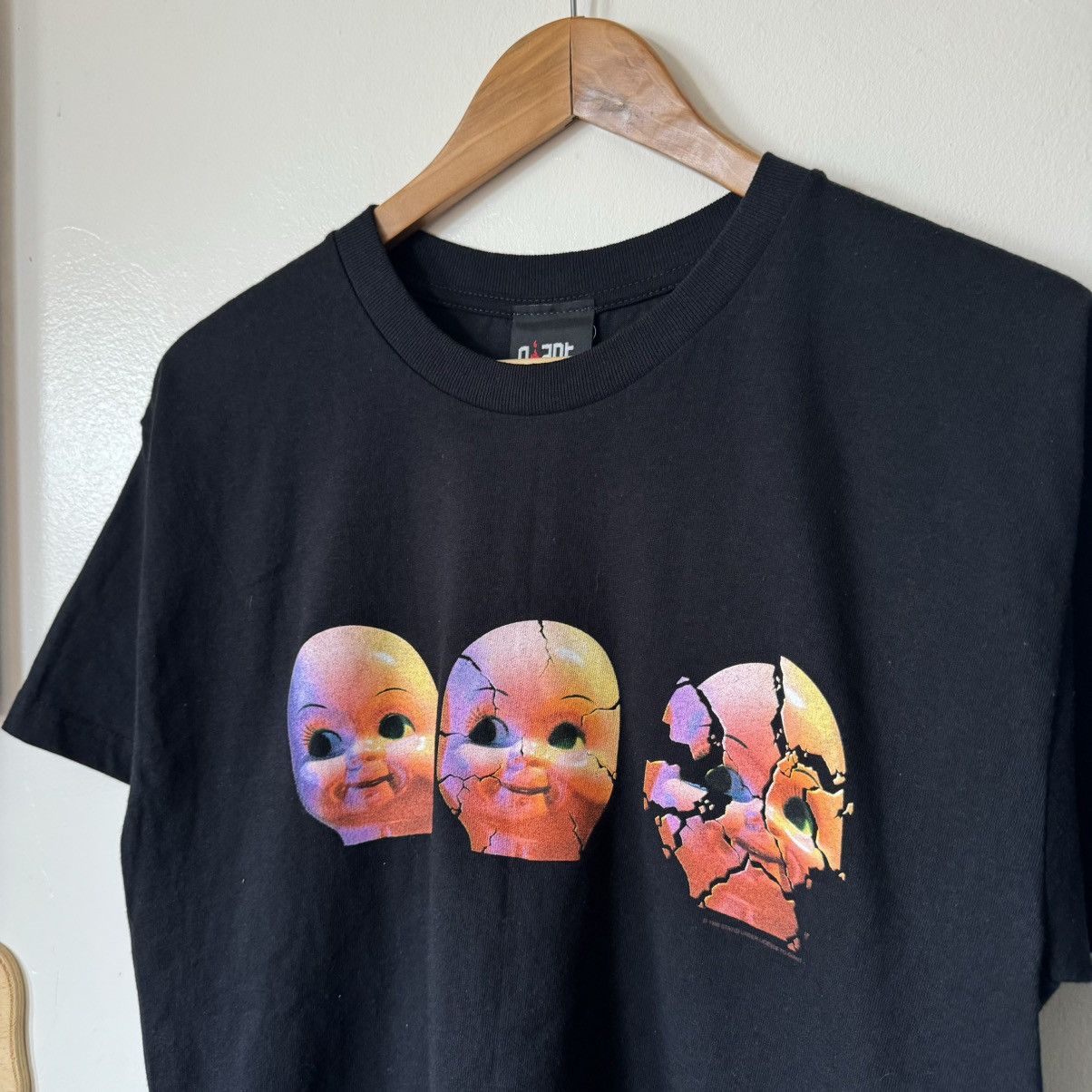 Band Tees × Vintage 1999 Staind Doll Heads Dysfunction era black t 