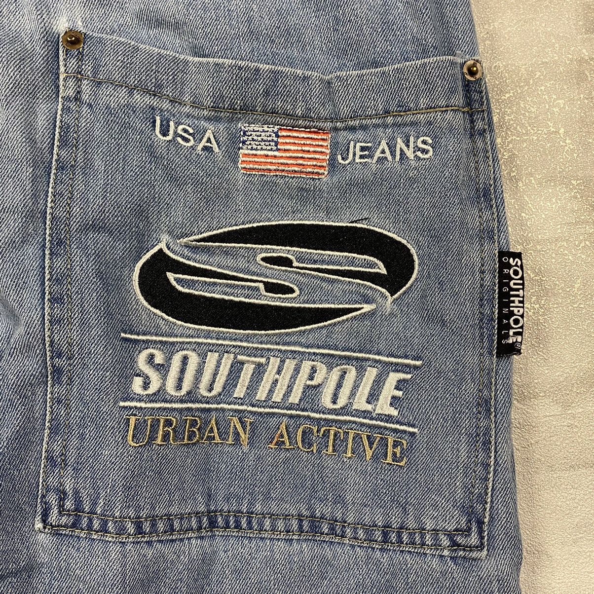 Southpole Southpole Baggy Jeans Y2K USA Blue Men's Jeans Size 34 Size US 34 / EU 50 - 4 Thumbnail