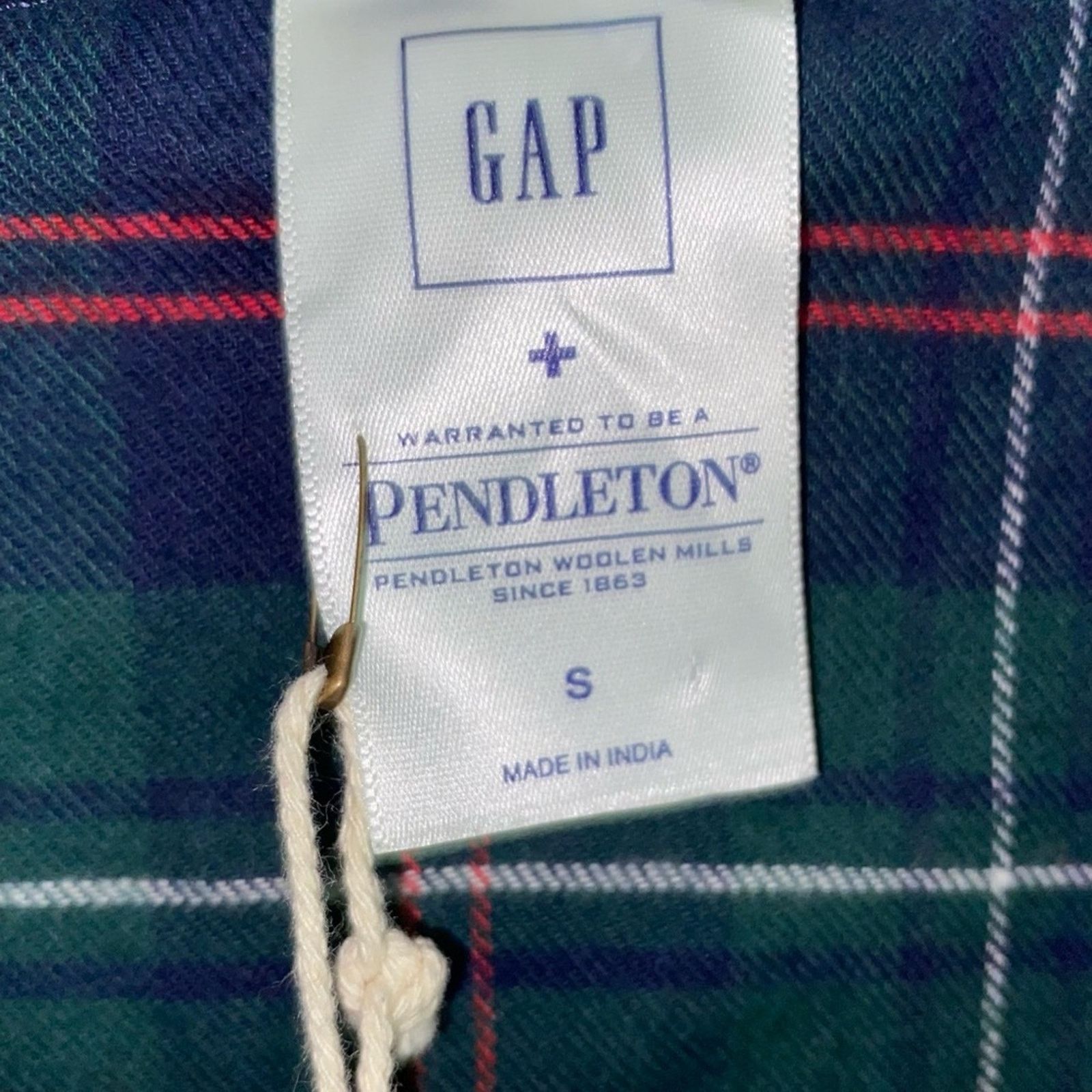 Gap NEW Gap x Pendleton Plaid Flannel Women’s Sleep Shirt NWT S Size S / US 4 / IT 40 - 11 Thumbnail