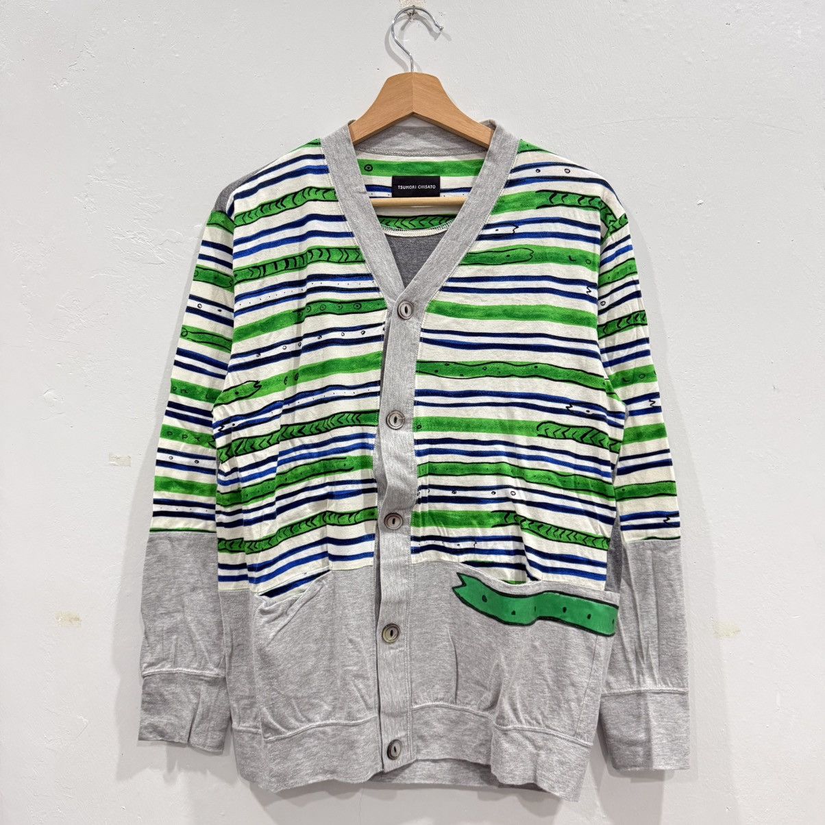 Tsumori Chisato Tsumori Chisato Snake Cardigan Size US M / EU 48-50 / 2 - 1 Thumbnail