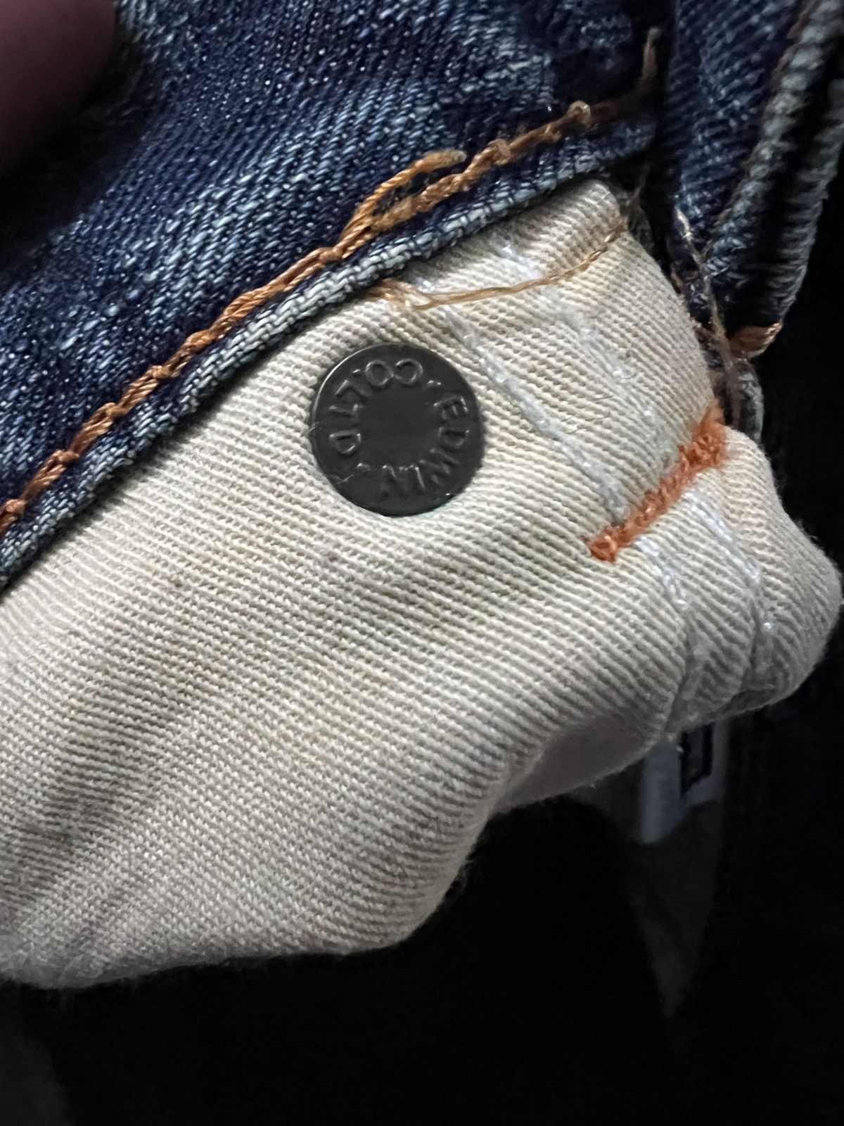 Edwin × If Six Was Nine × Jean 💥FLARE💥EDWIN EXCLUSIVE VINTAGE XV DISTRESSED JEANS Size US 29 - 12 Thumbnail