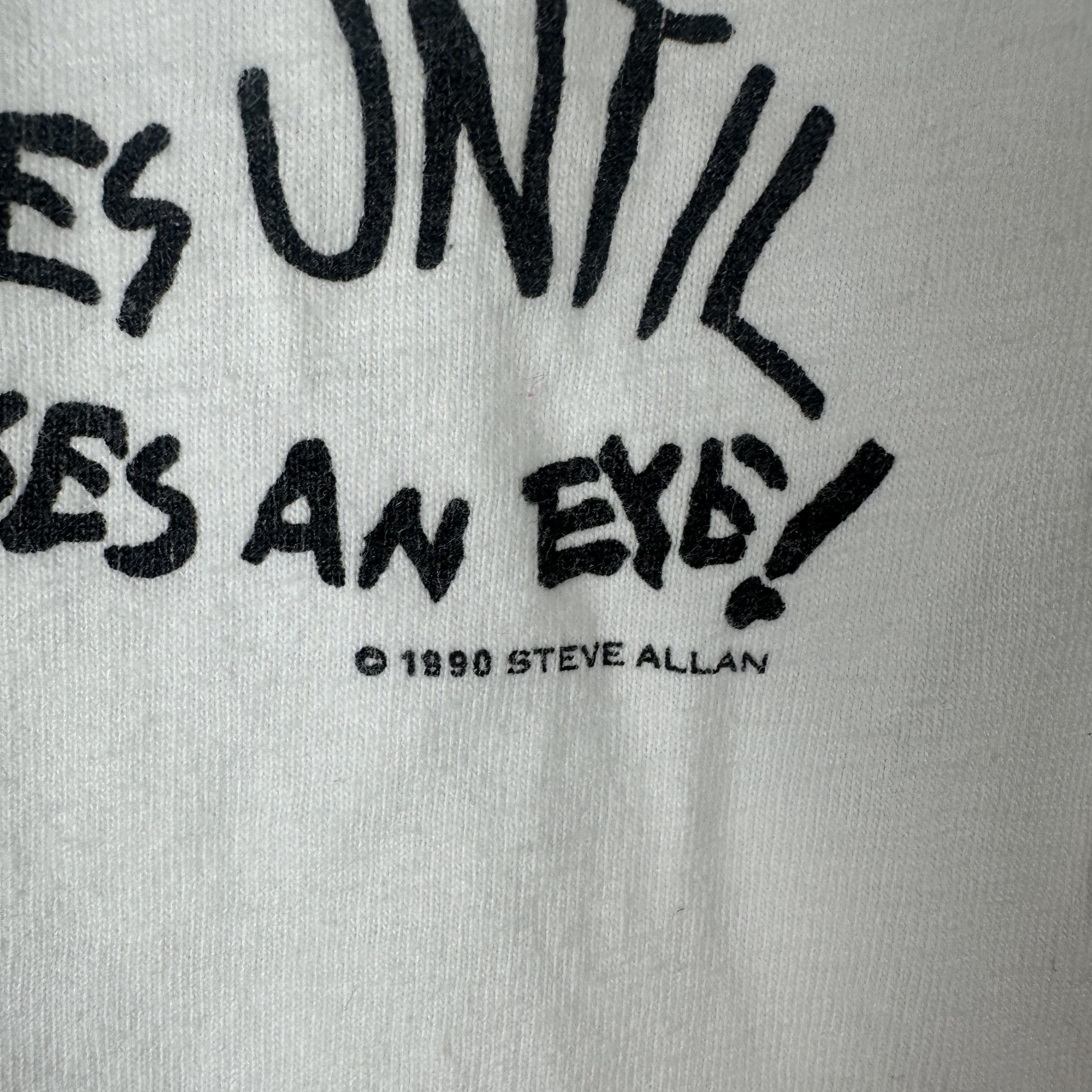 Vintage 1990 Fun and Games Until Someone Loses An Eye! T-shirt Size US L / EU 52-54 / 3 - 3 Thumbnail