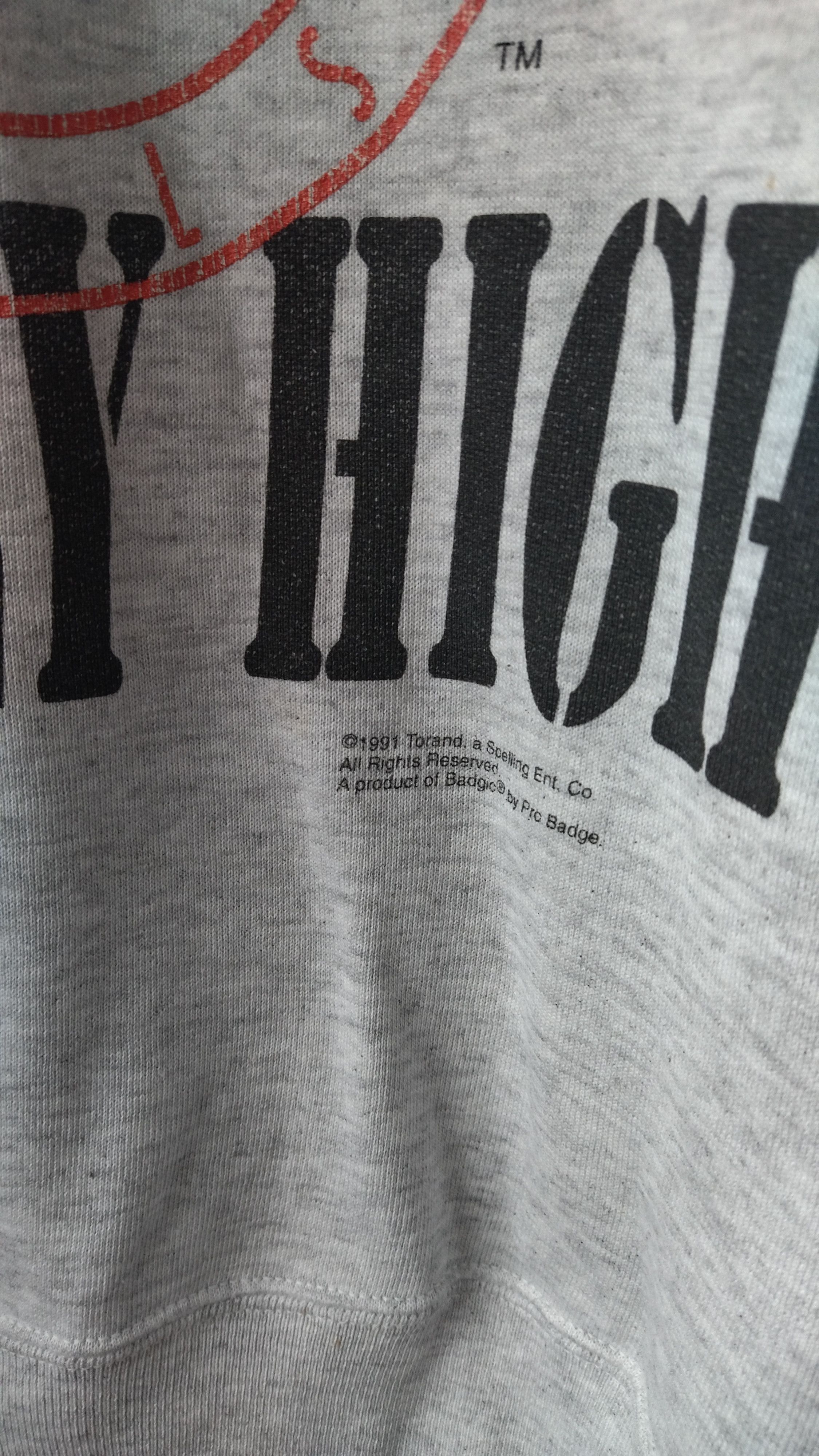 Vintage Beverly hills 90210 1991 vintage sweatshirt Size US L / EU 52-54 / 3 - 2 Thumbnail