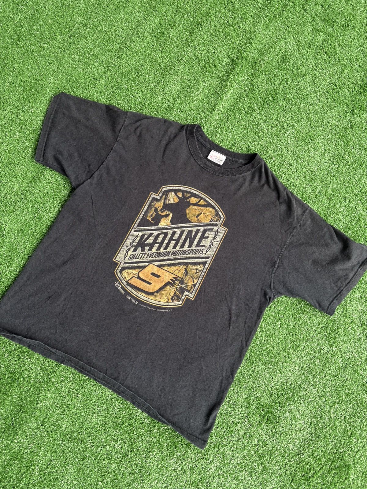 NASCAR × Vintage Vintage NASCAR KAHNE Shirt Y2K Size US XL / EU 56 / 4 - 2 Thumbnail