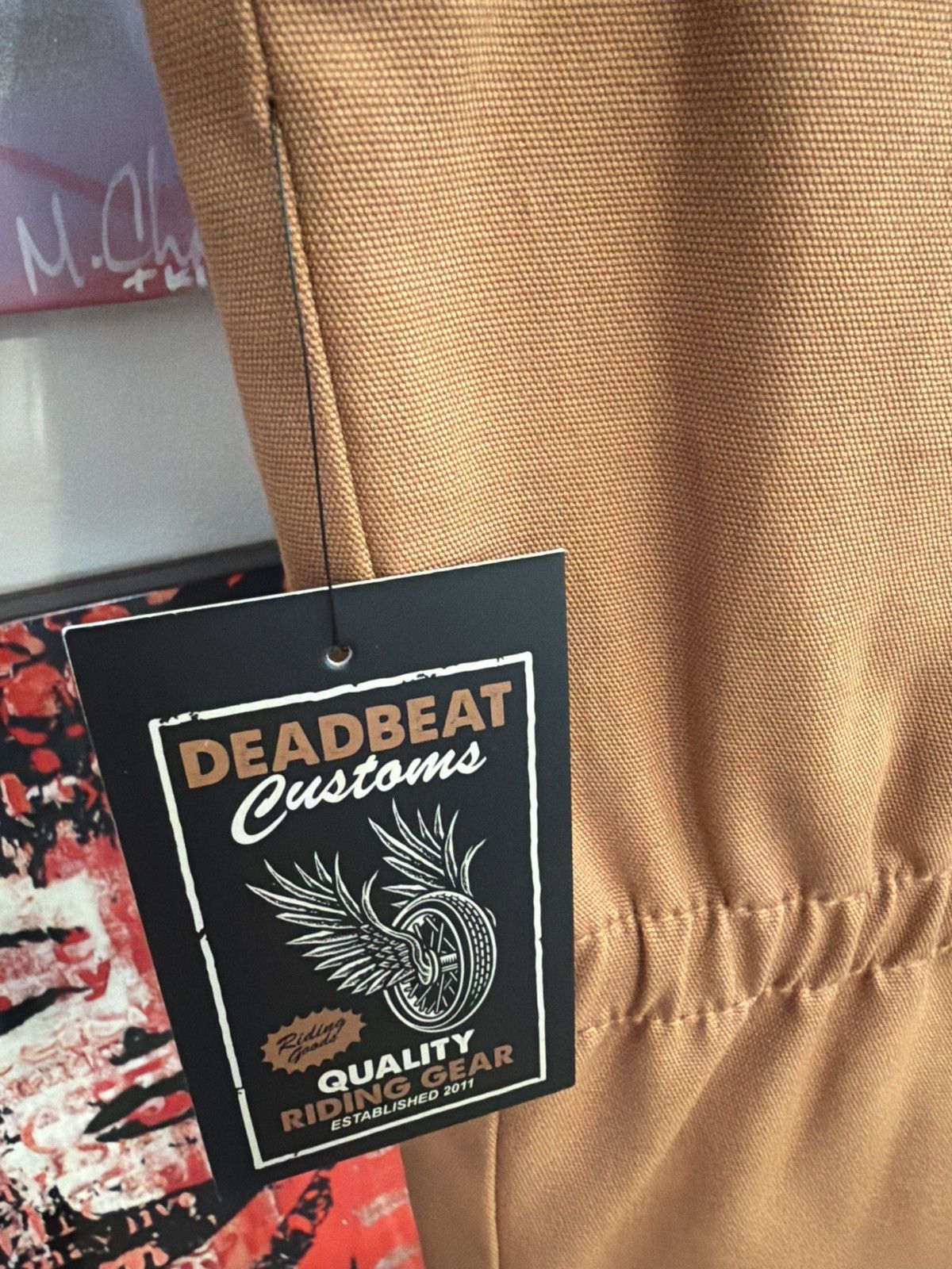 Other Deadbeat Customs Motorcycle quilted vest Size US XL / EU 56 / 4 - 3 Thumbnail