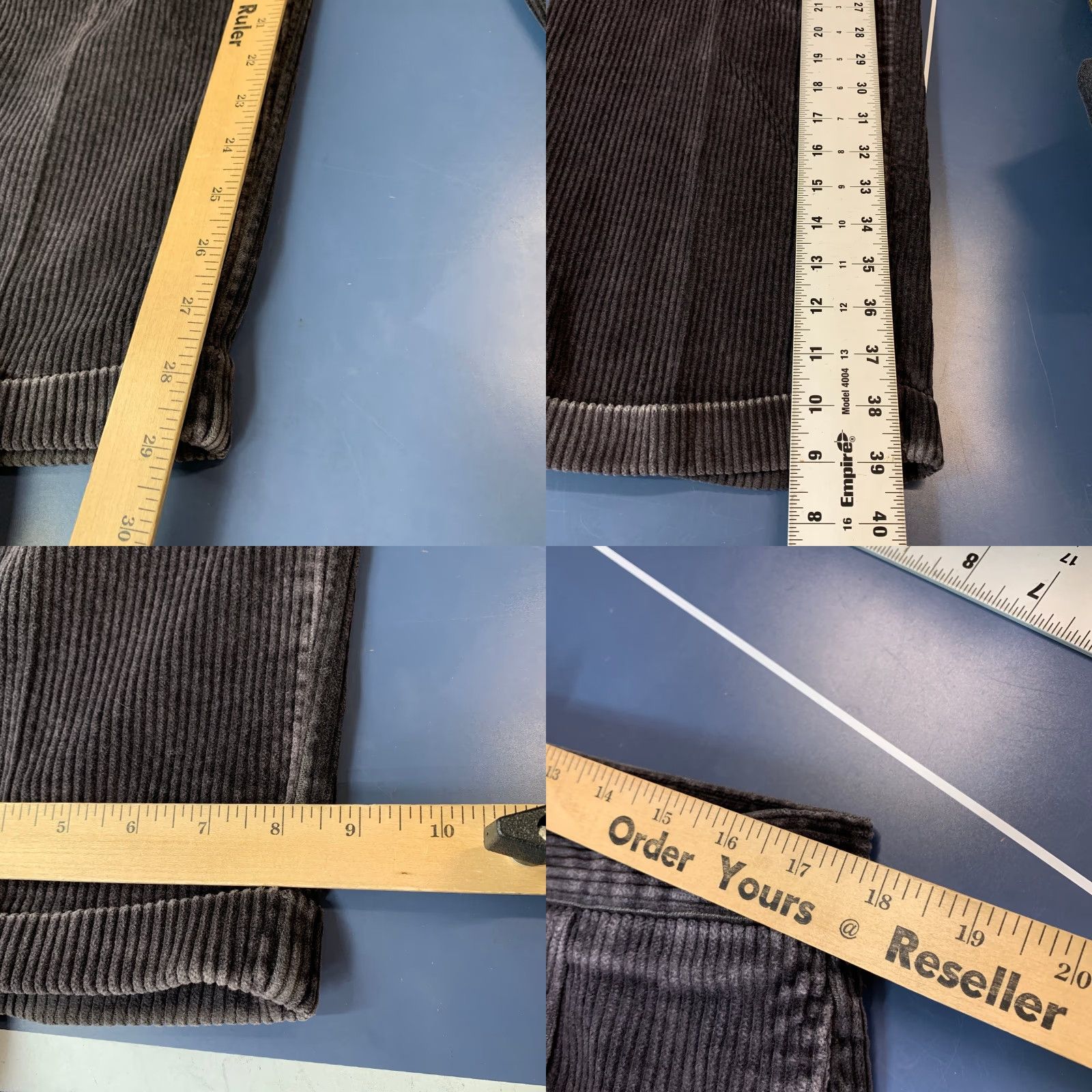 Dockers VINTAGE Dockers Khaki Corduroy Pants Mens 35x29 Gray Cuffed Corduroy Pants Mens 35x29 Khaki Gray Dockers Vintage Pants Mens 35 Inseam 29 Size US 35 - 9 Thumbnail