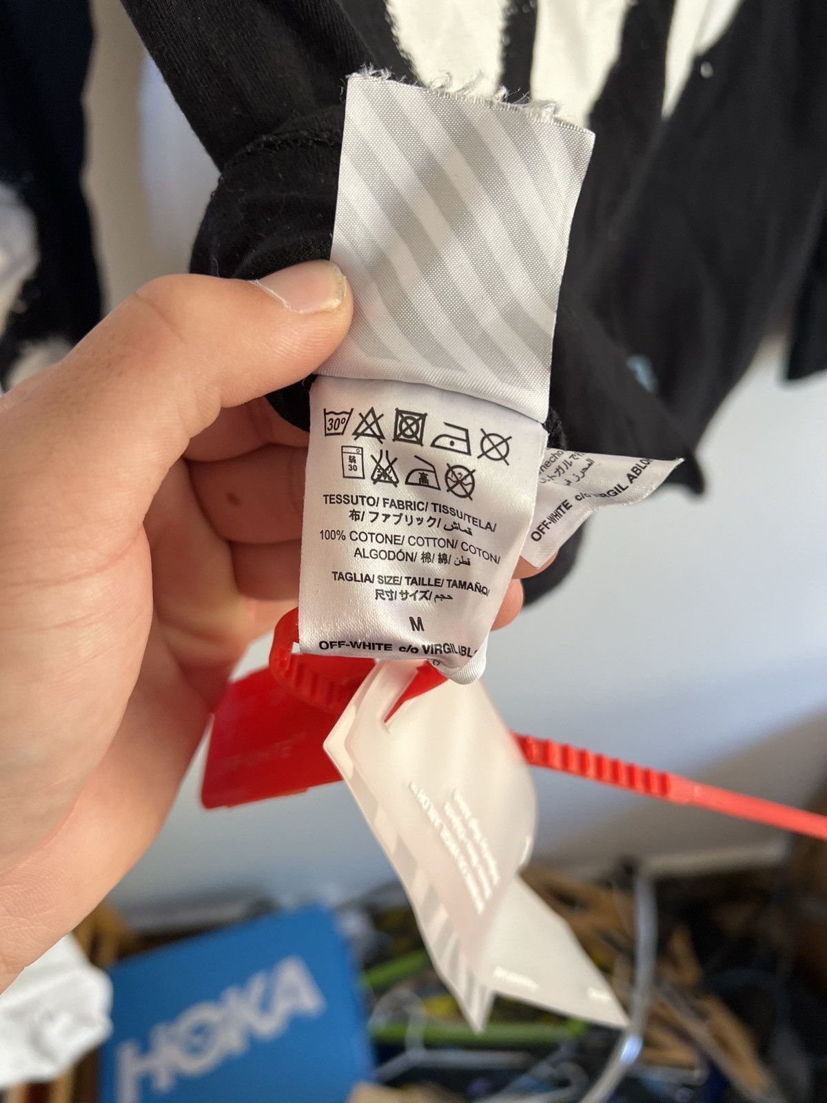Off-White Off white spray paint Long sleeve TEE Size US M / EU 48-50 / 2 - 10 Thumbnail