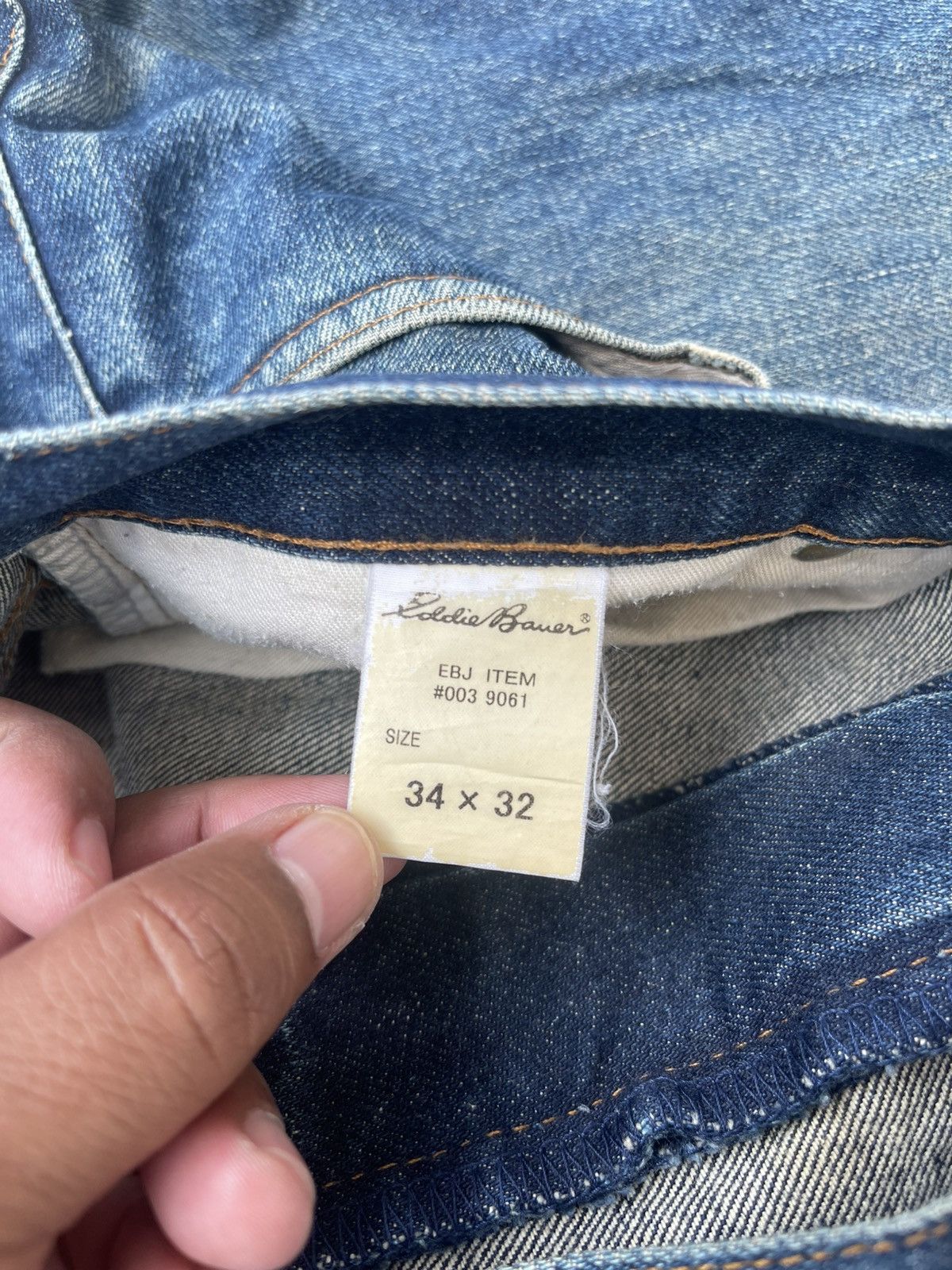 Eddie Bauer Vintage Eddie Bauer Distressed Denim Size US 34 / EU 50 - 10 Thumbnail