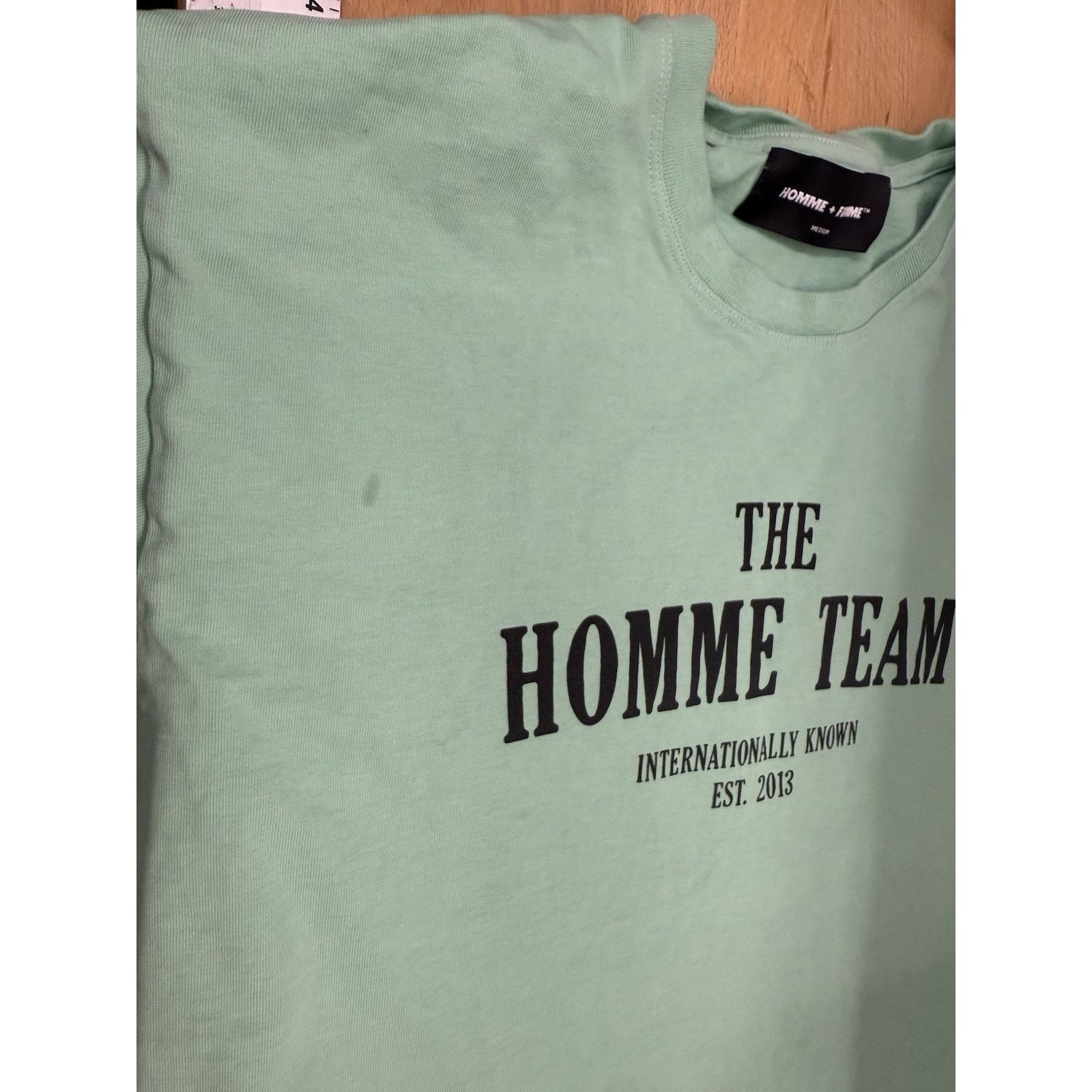 Homme + Femme La Homme + Femme Los Angeles Team Graphic T-Shirt Green M Size US M / EU 48-50 / 2 - 3 Thumbnail