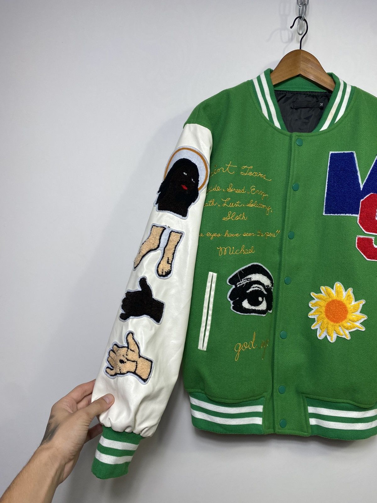 Hypebeast 🔥LeBron James Style Choose Your Savoir Varsity Jacket Size US M / EU 48-50 / 2 - 5 Thumbnail