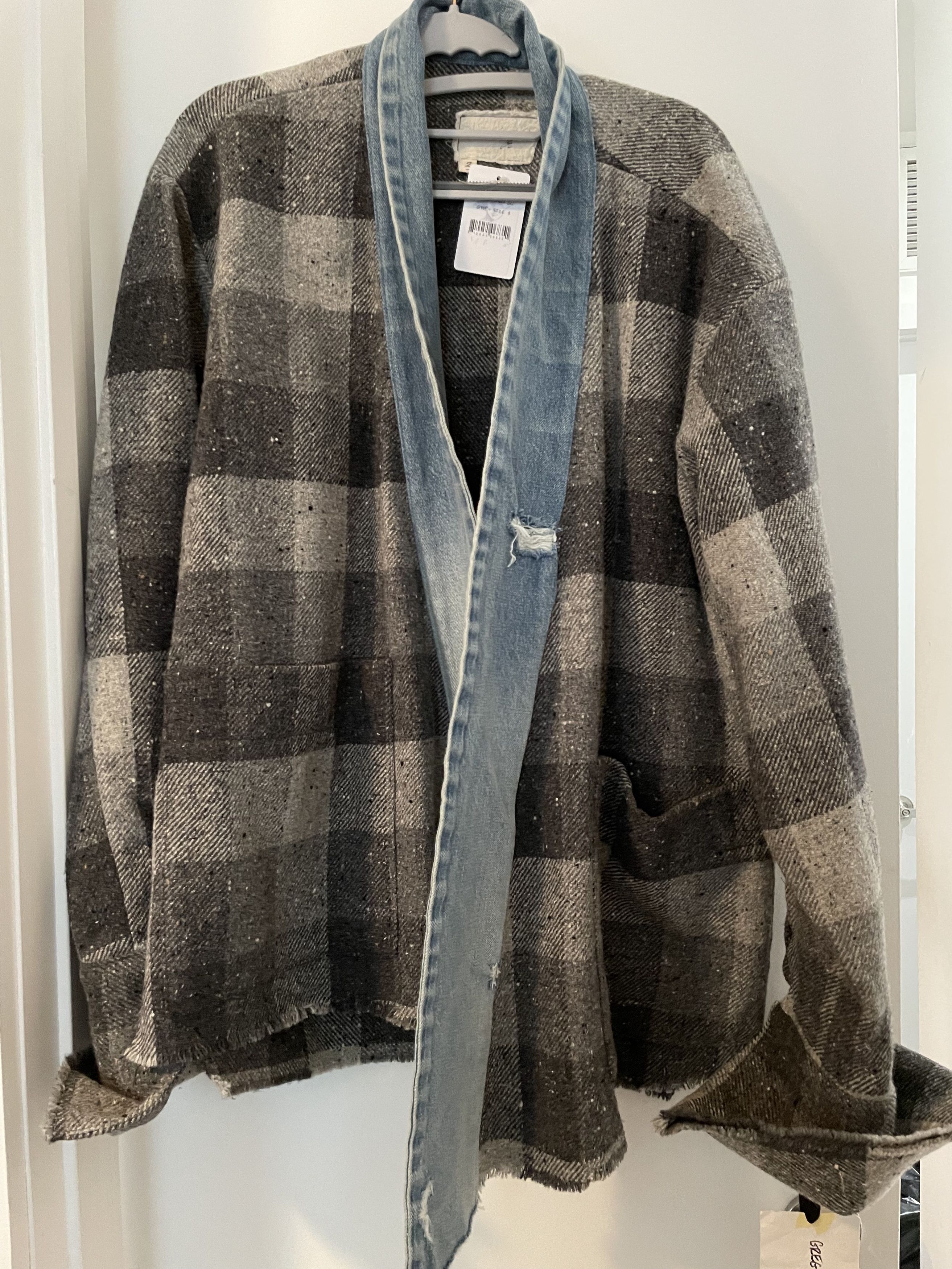 Greg Lauren Greg Lauren Graphite Buffalo Check GL1 Size US L / EU 52-54 / 3 - 1 Thumbnail