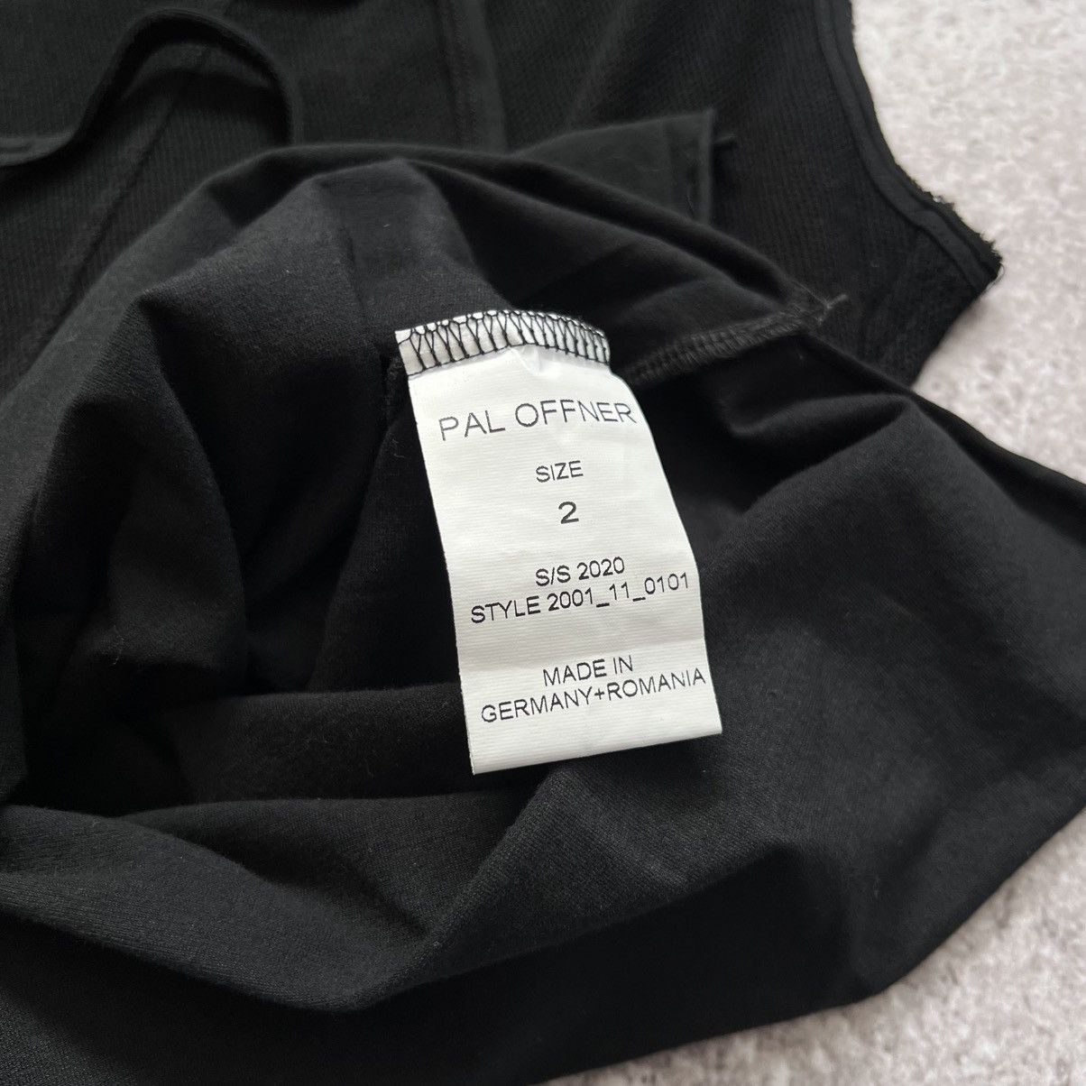 PAL OFFNER PAL OFFNER Double Layer Mesh Tank Top Black Size S / US 4 / IT 40 - 5 Thumbnail
