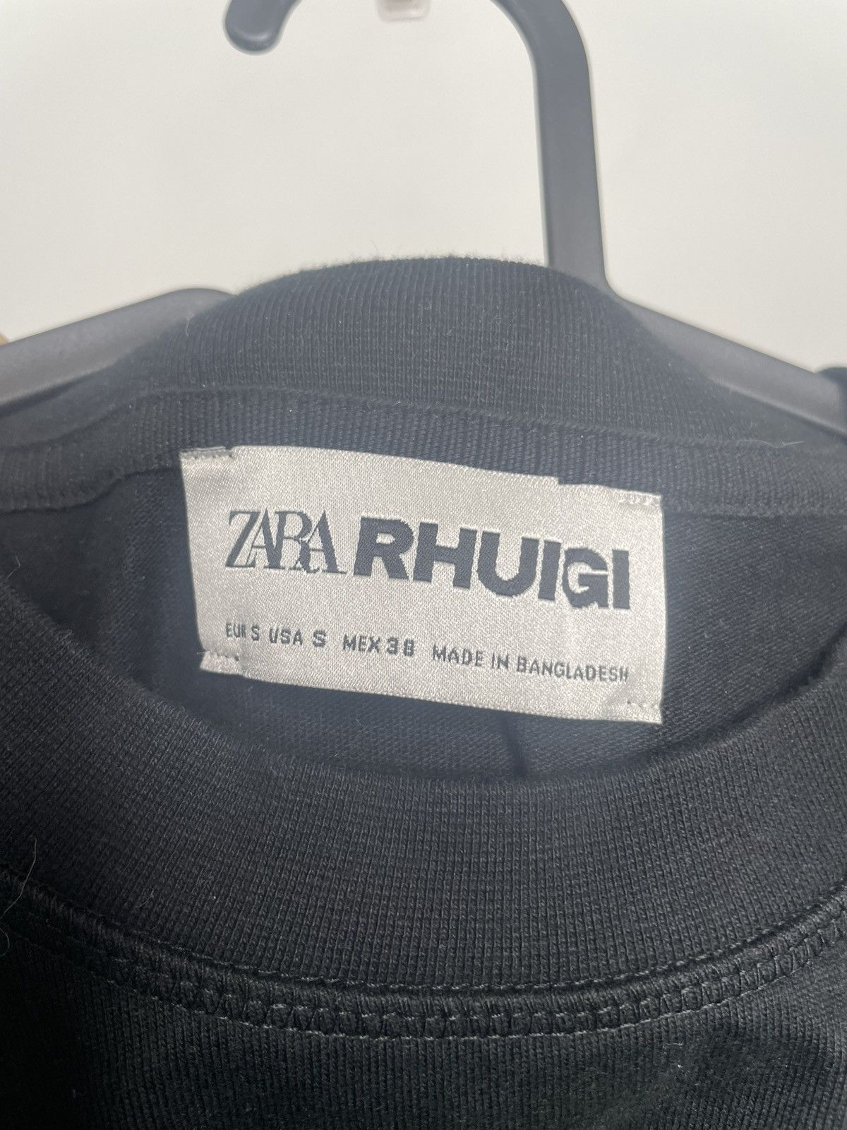 Rhude × Zara Zara x Rhuigi / Rhude T-Shirt Black Small Size US S / EU 44-46 / 1 - 5 Thumbnail