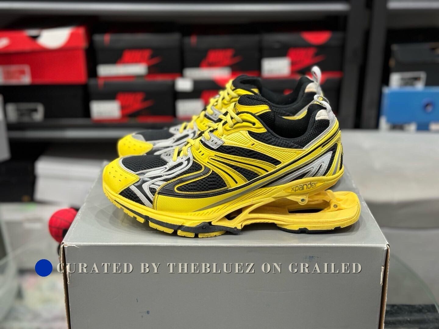 Balenciaga Balenciaga X-Pander Black/Yellow | Grailed