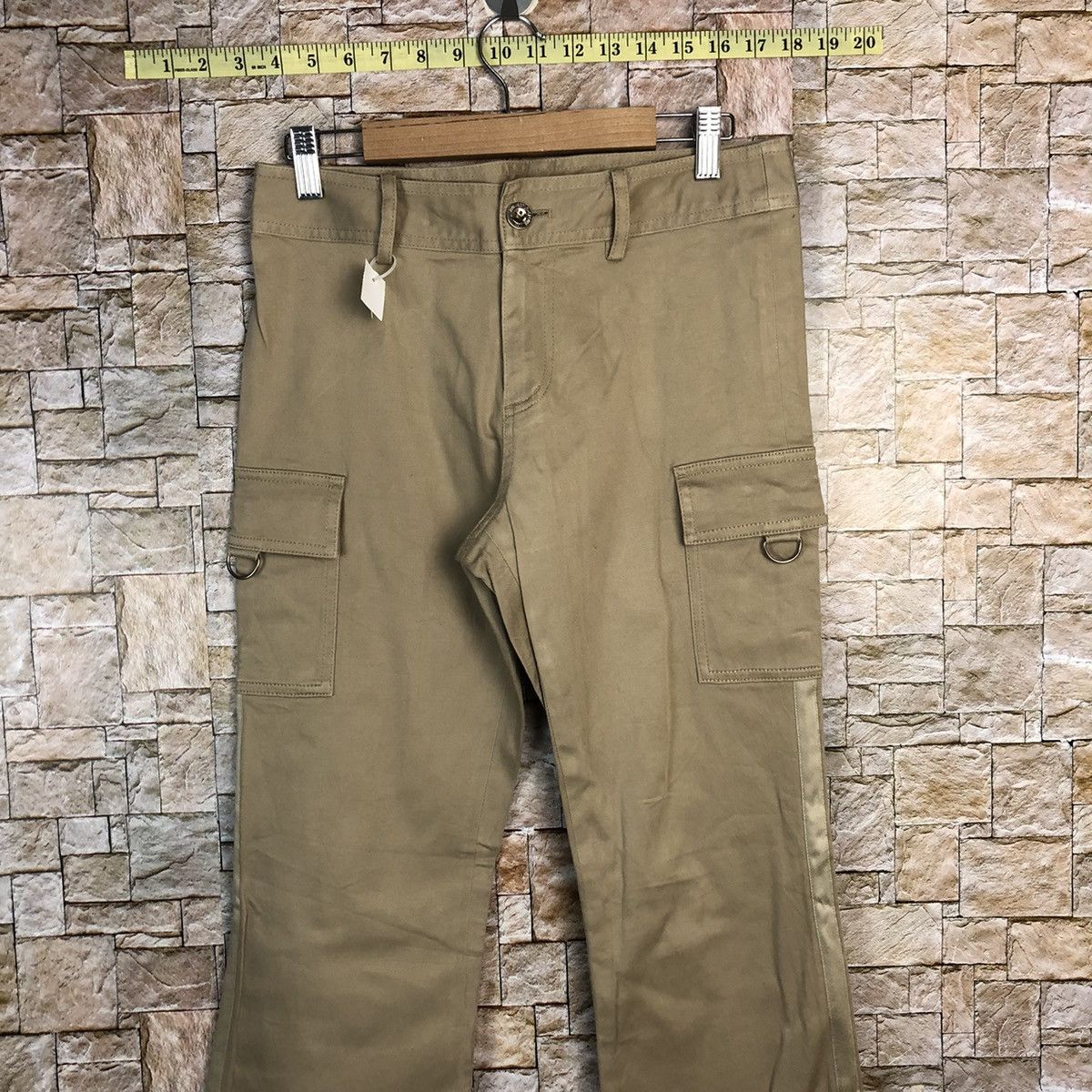 Japanese Brand Ecolo Casual Brown Cargo Multipocket Pants #A321 Size US 28 / EU 44 - 2 Thumbnail