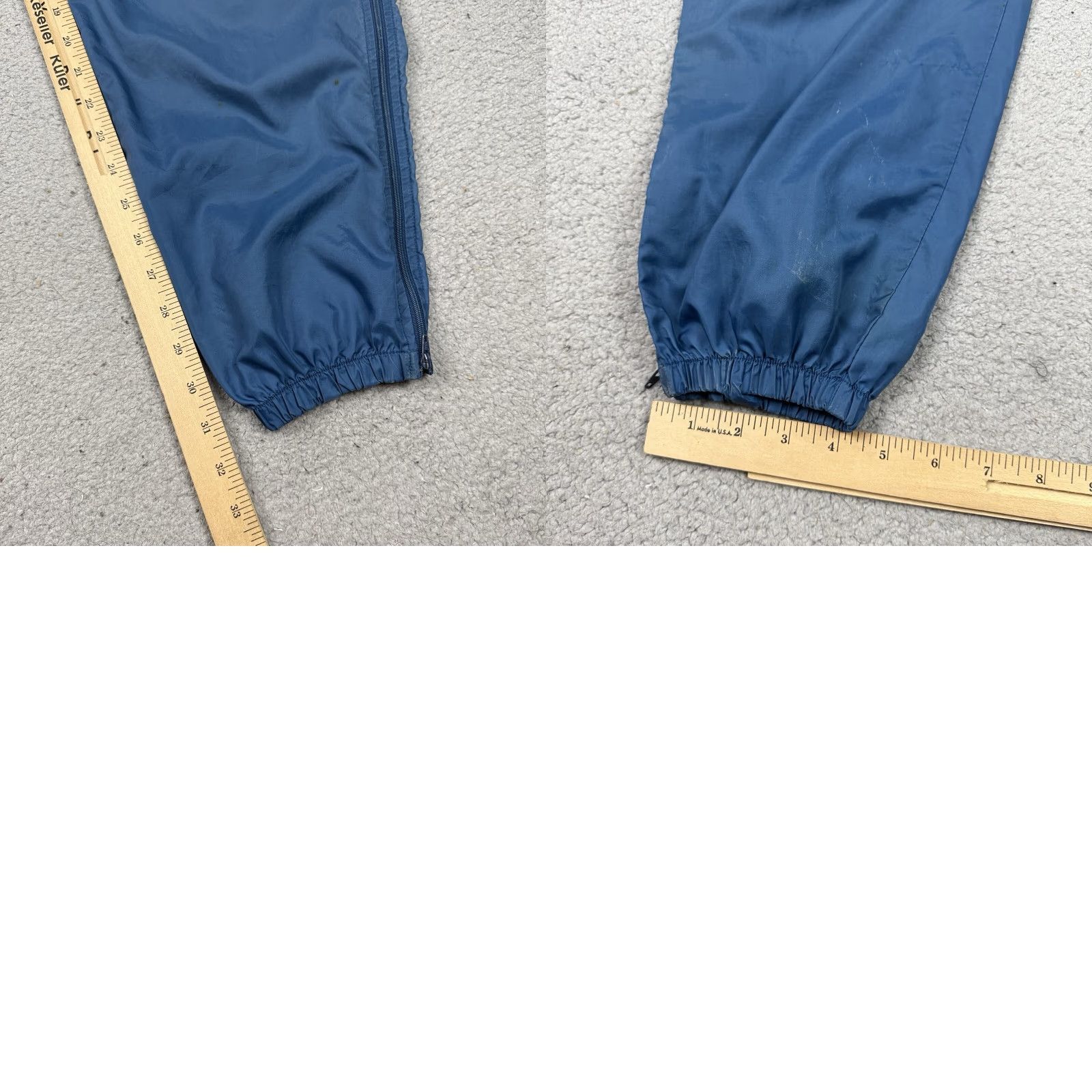 Nike VINTAGE Nike Pants Mens L Blue Nylon Jogger Windbreaker Track 80s Rare Vtg L Modern Classic 90s Logo Men Size US 33 - 11 Thumbnail