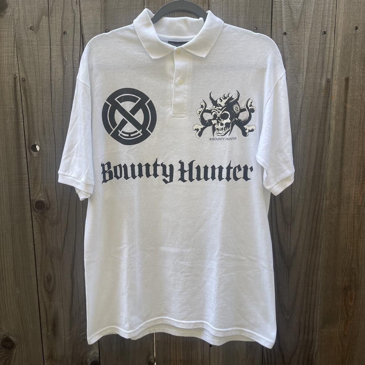 Archive 90’s Bounty Hunter Skull Polo Shirt Size Medium