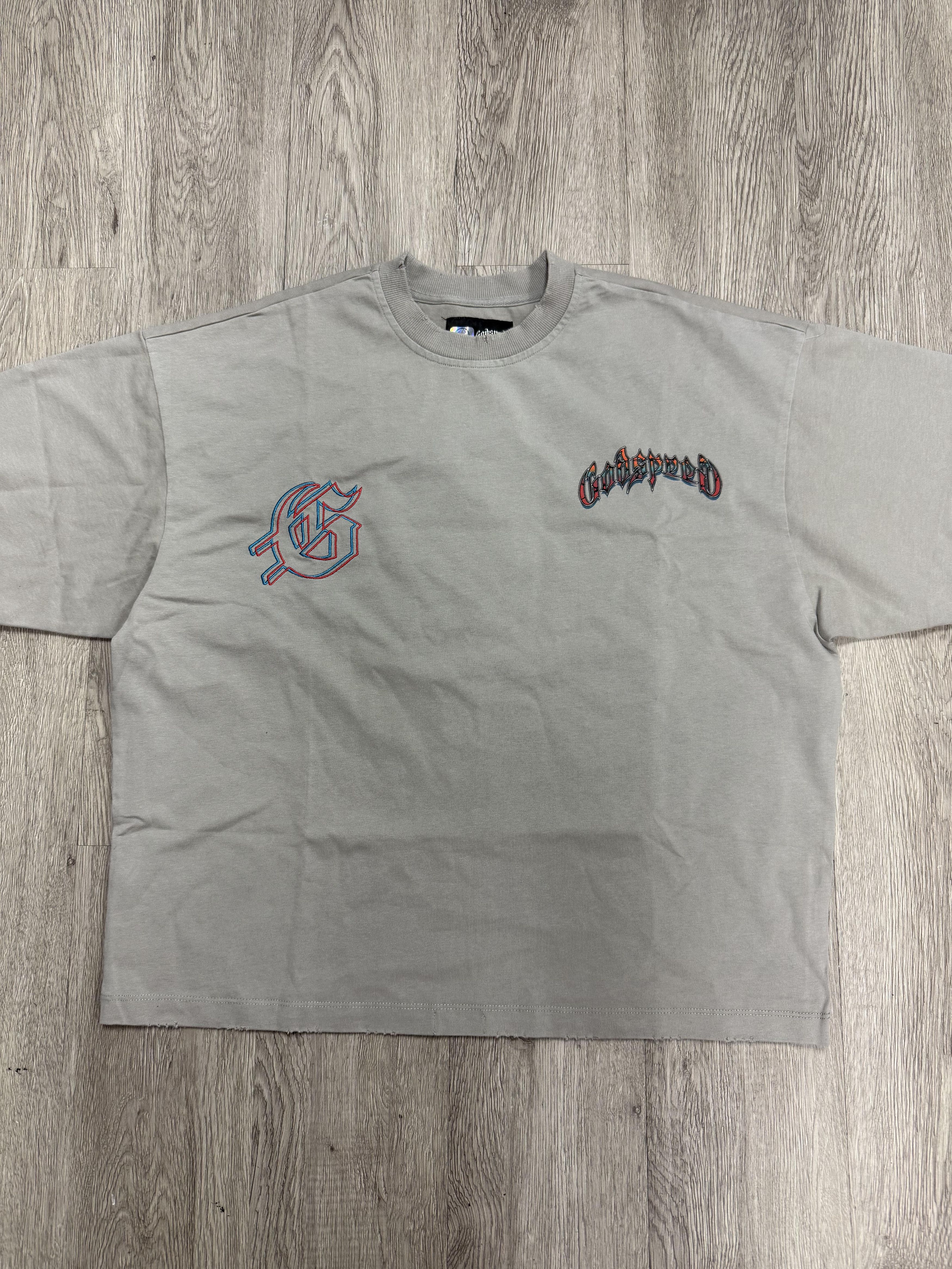Godspeed Godspeed Natural Disaster Tee Stone Wash Size US XL / EU 56 / 4 - 1 Thumbnail