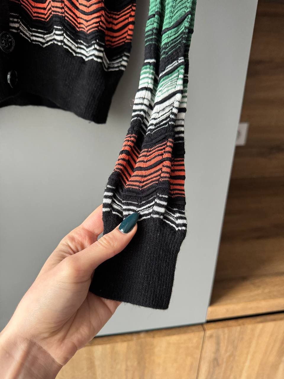 Missoni × Vintage Vintage Cardigan Missoni Knit Japanese Brand Size S / US 4 / IT 40 - 3 Thumbnail