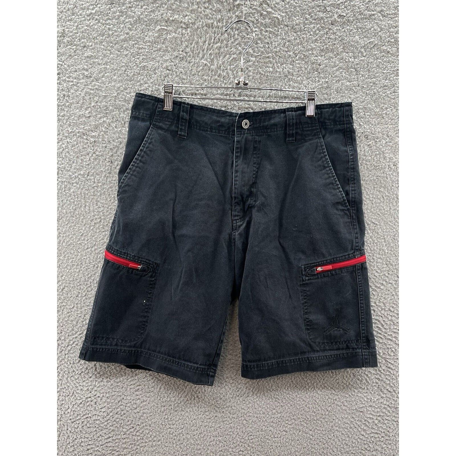Nike Nike Air Jordan Take Flight Black Cargo Shorts 639303-010 Size US 30 / EU 46 - 1 Thumbnail