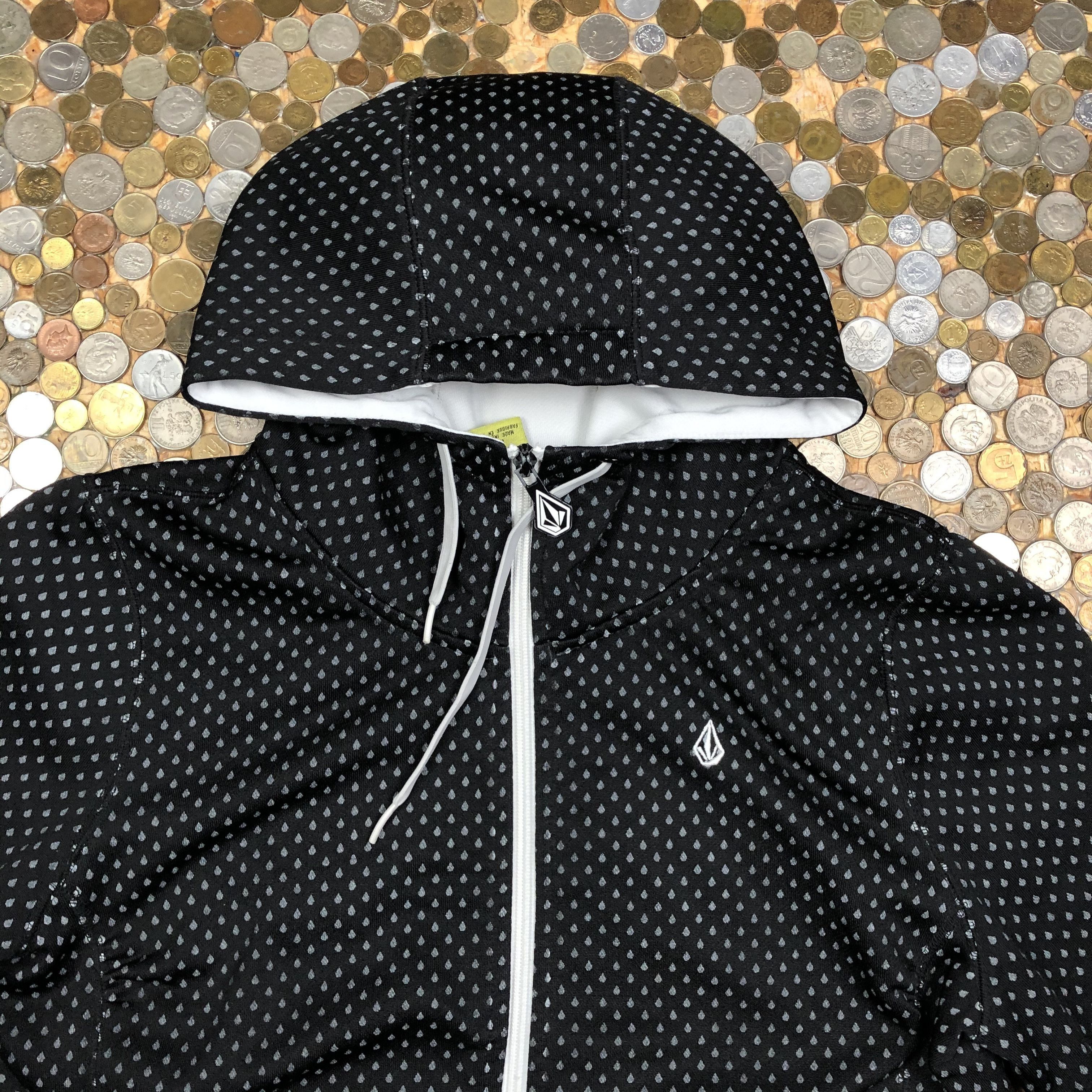 Vintage Volcom sweatshirt zip like jacket hoodie Size US M / EU 48-50 / 2 - 2 Thumbnail