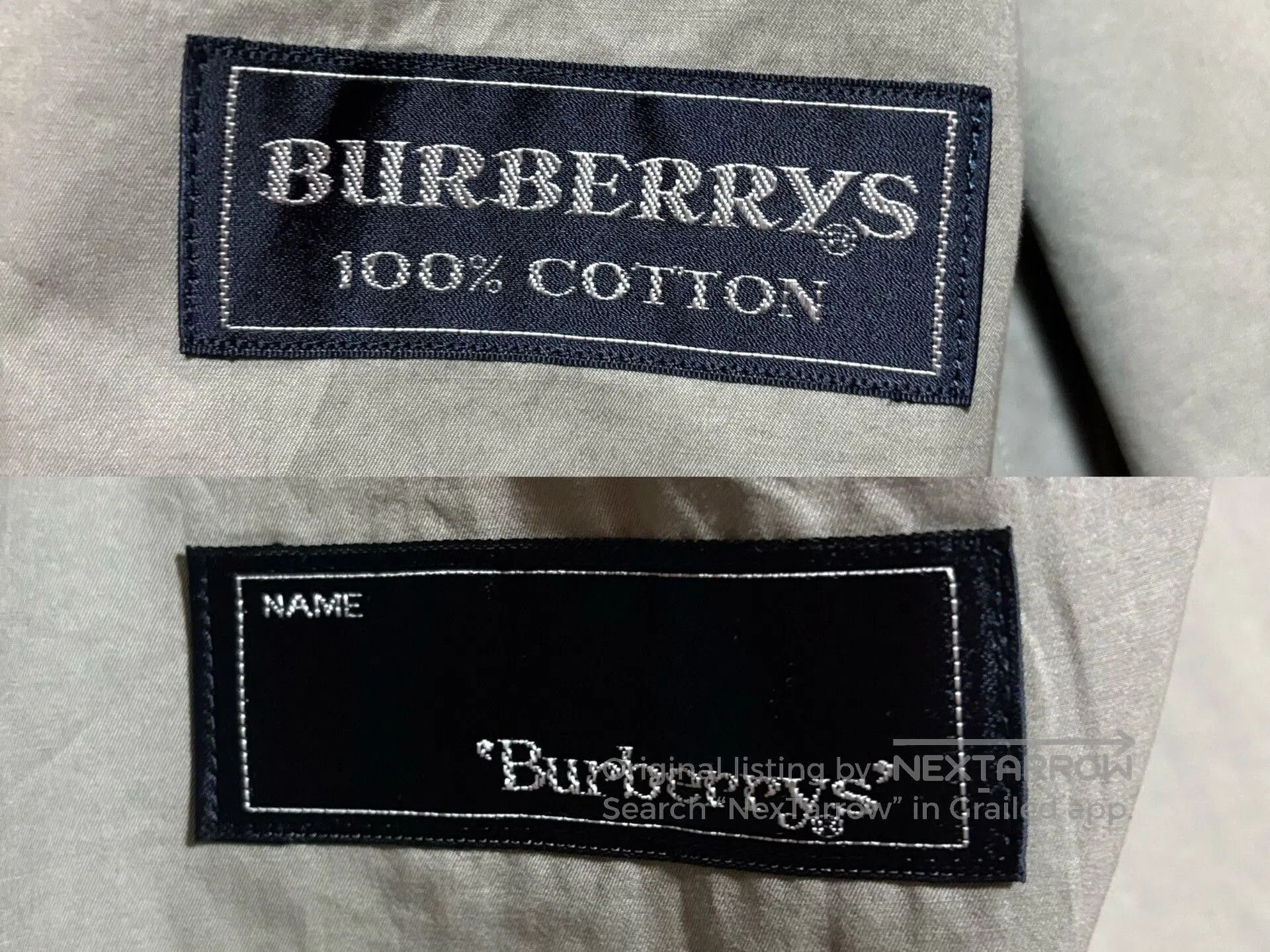 Burberry Burberry Vintage Men's Single. Size US L / EU 52-54 / 3 - 8 Thumbnail