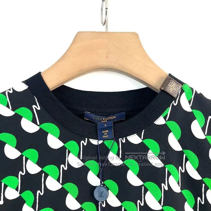 Louis Vuitton Louis Vuitton Short Sleeve Black Cotton T. Size S / US 4 / IT 40 - 3 Thumbnail
