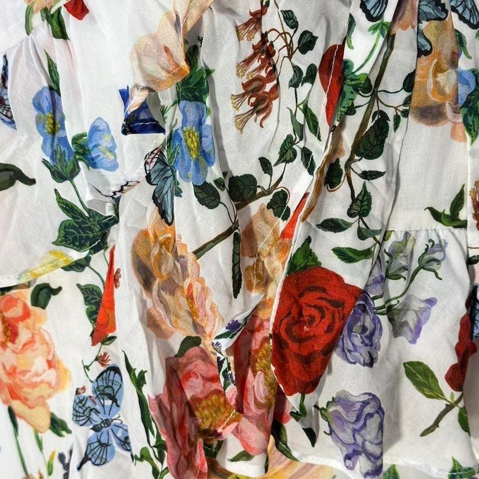 Other tiered maxi dress halter floral small Size S / US 4 / IT 40 - 7 Thumbnail