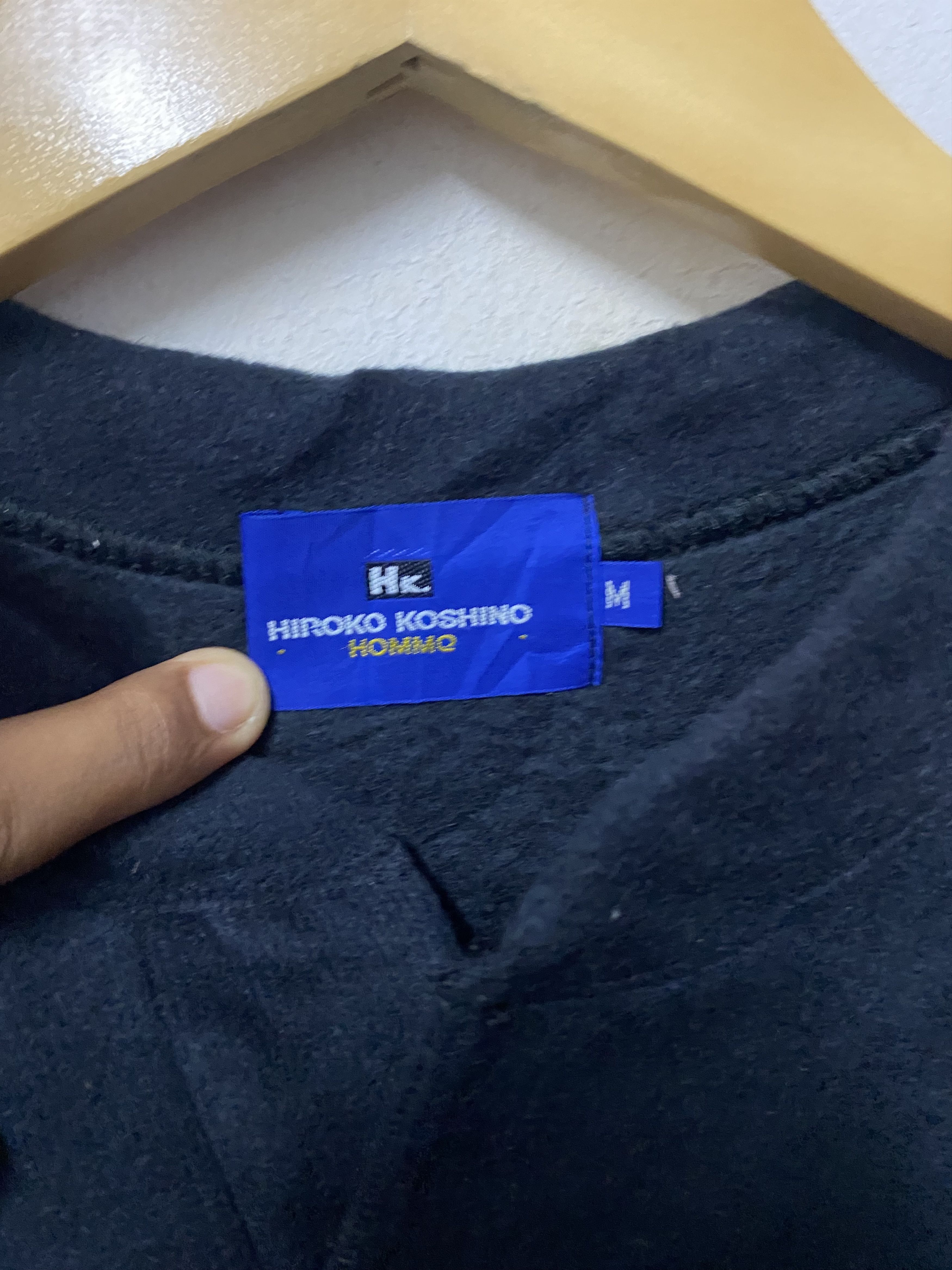 Hiroko Koshino Homme Vintage Hiroko Koshino Homme Knitwear Shirts Size US S / EU 44-46 / 1 - 9 Thumbnail