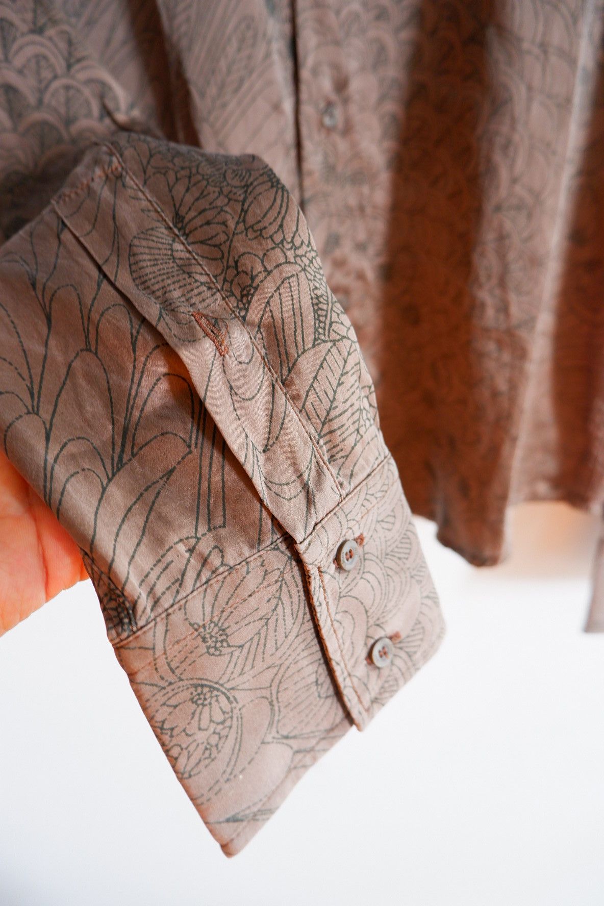 Roberto Cavalli Vintage 2000s Just Cavalli Silk Printed Shirts Size US L / EU 52-54 / 3 - 5 Thumbnail