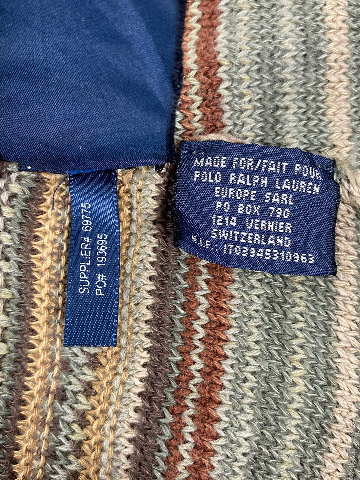 Ralph Lauren Ralph Lauren Blue Label Serape Southwestern Linen Cardigan Size M / US 6-8 / IT 42-44 - 15 Thumbnail