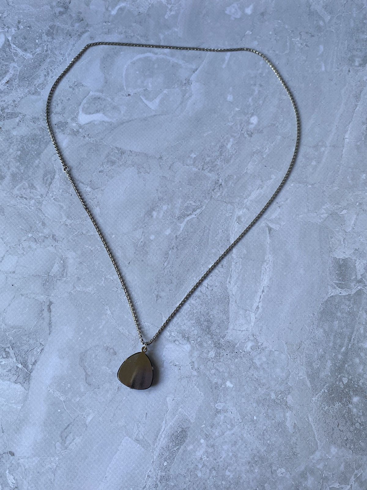 Japanese Brand × Jewelry × Vintage Black-Green Dichroic Stone Pendant Size ONE SIZE - 7 Thumbnail