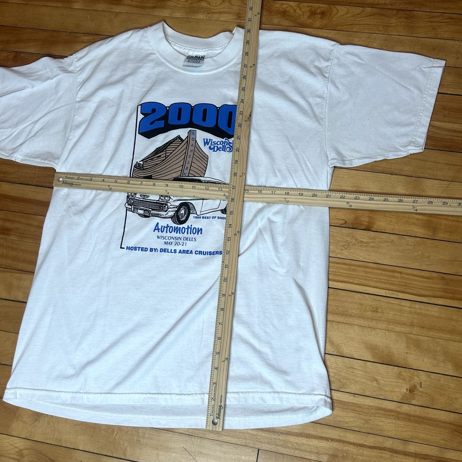 Gildan Y2K Automotion Noahs Ark T-Shirt XL Size US XL / EU 56 / 4 - 2 Thumbnail