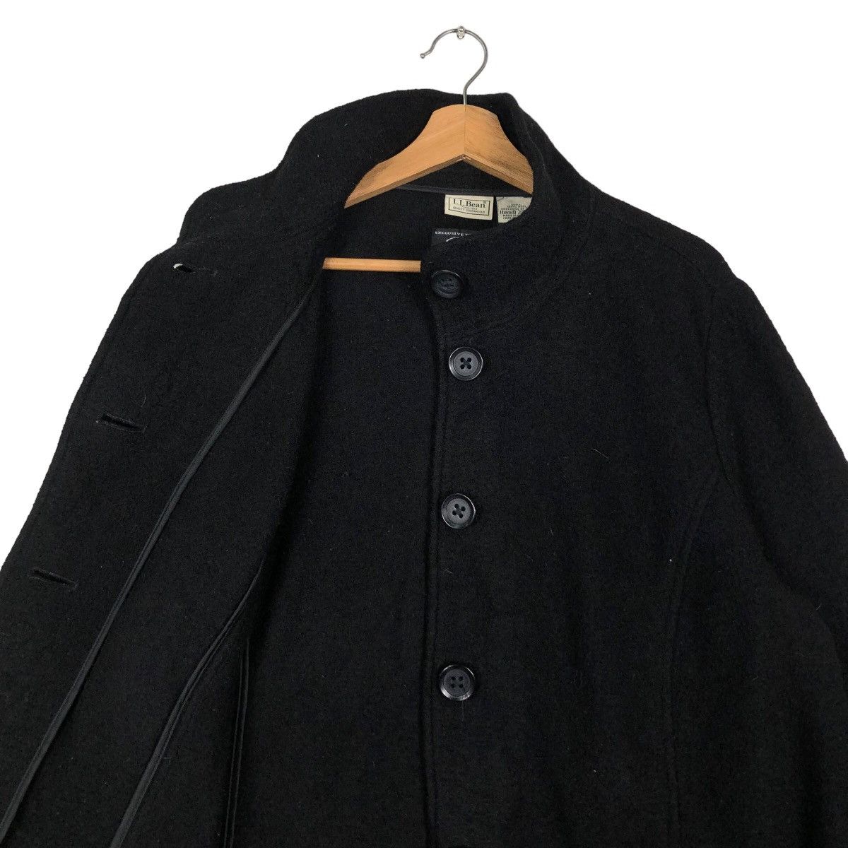 Japanese Brand 🔥Vintage Wool Jacket L.L.Bean Double Pocket Special Italy Size US L / EU 52-54 / 3 - 12 Thumbnail
