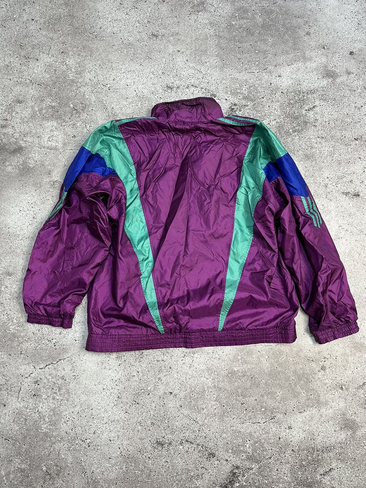 Adidas × Vintage Vintage Adidas Tracksuit Nylon Jacket Pants Y2K 90’s Size US L / EU 52-54 / 3 - 4 Thumbnail