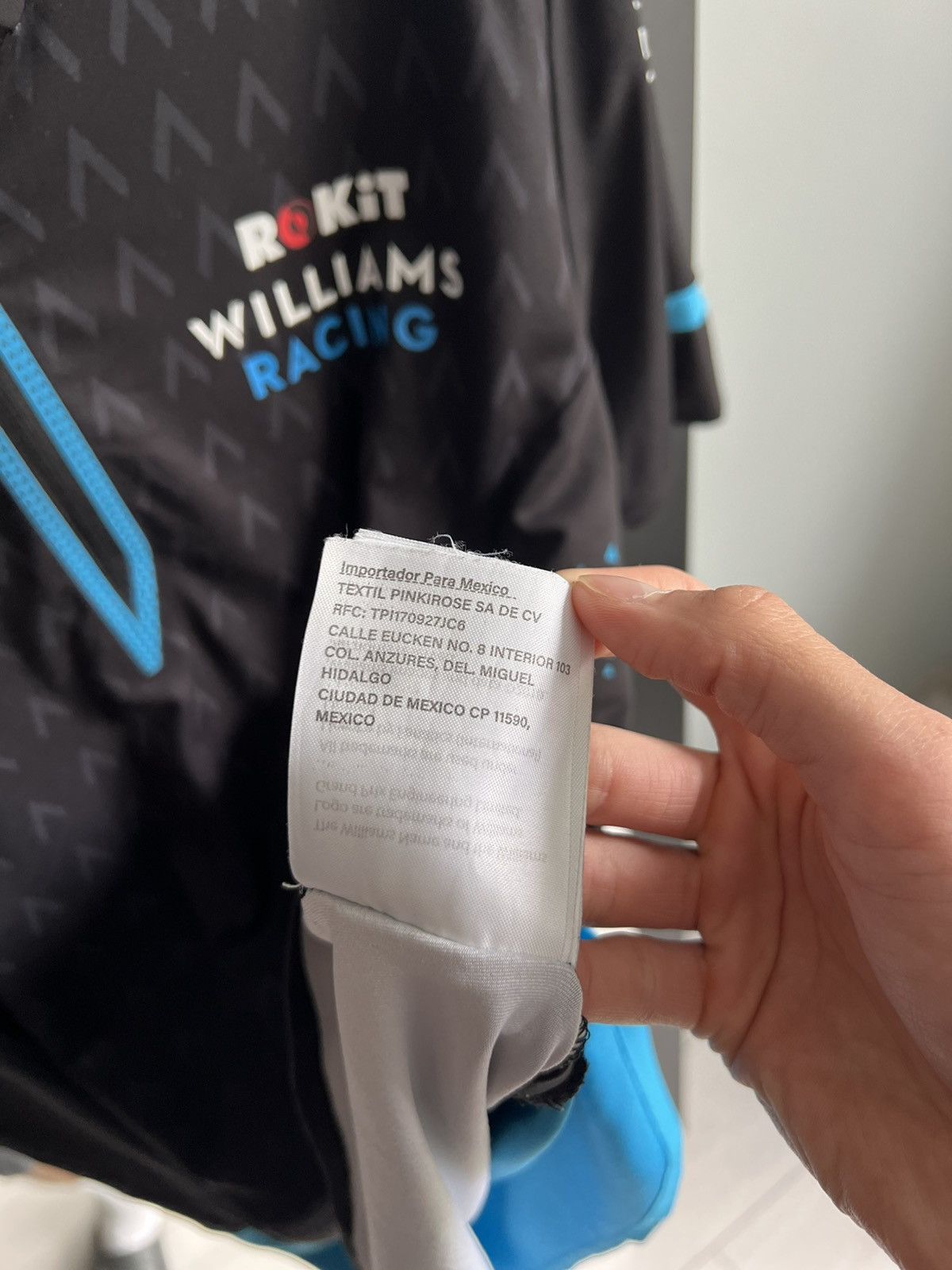 Formula 1 Williams Racing AMG F1 2019 Teamwear 1/3 Zip Polo Shirt Size US M / EU 48-50 / 2 - 11 Thumbnail